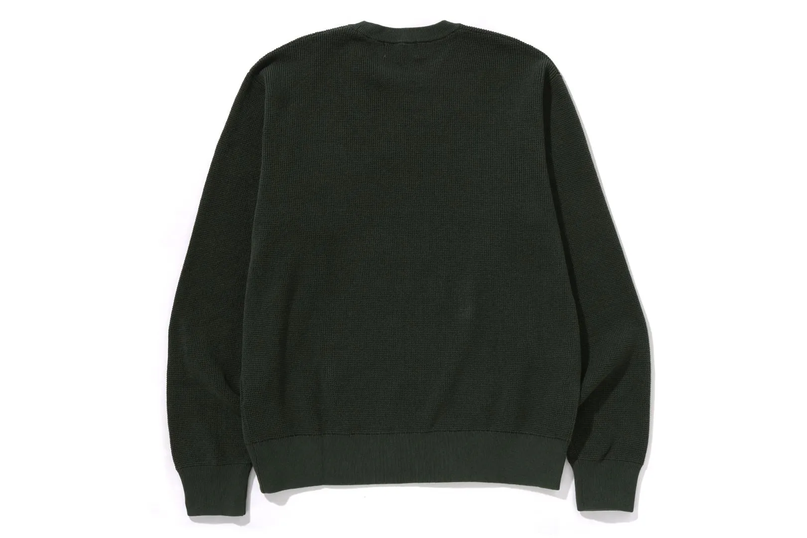 COLLEGE WAFFLE CREWNECK SWEATER sold by Bape product image thumbnail 5