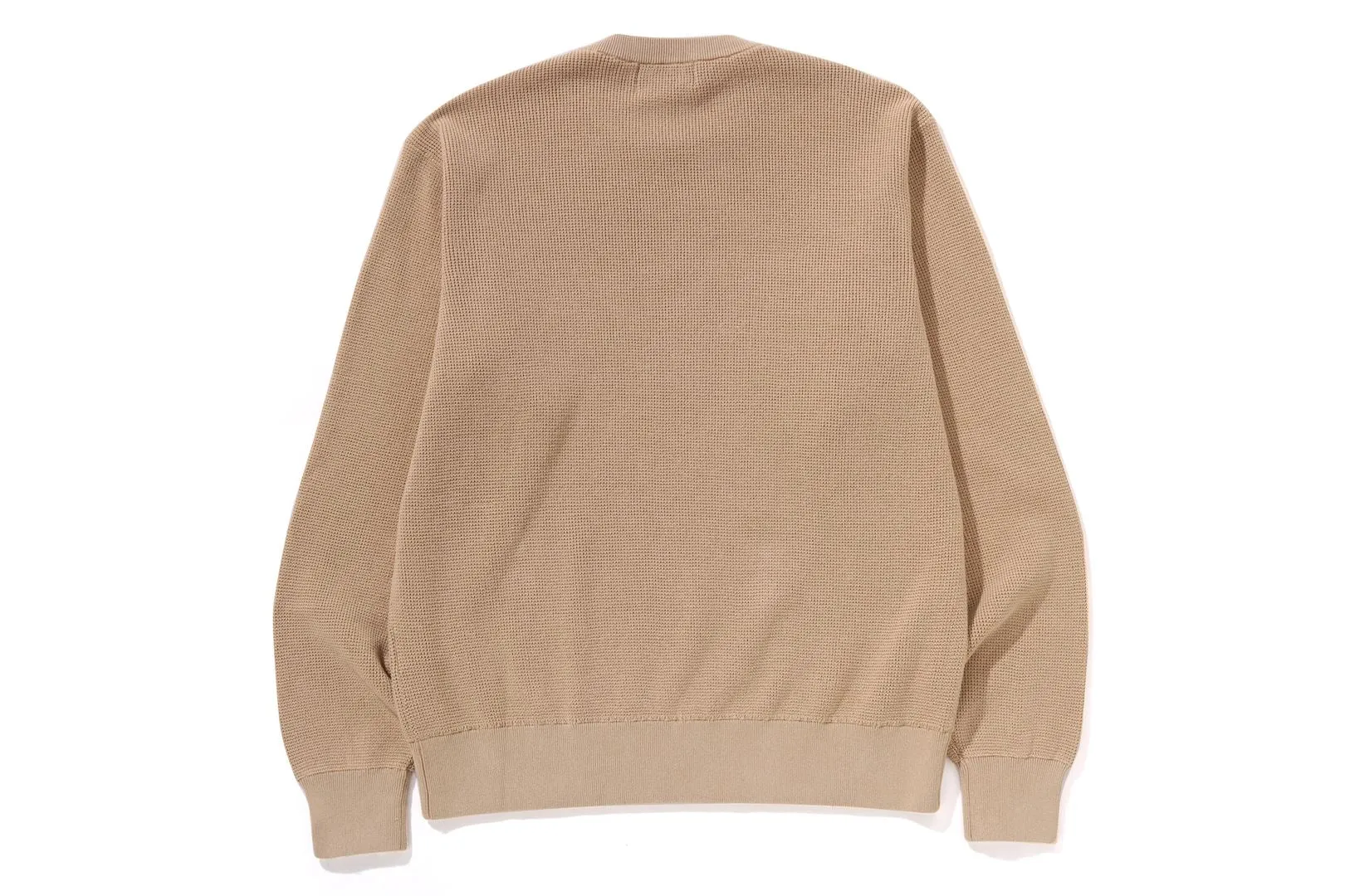 COLLEGE WAFFLE CREWNECK SWEATER sold by Bape product image thumbnail 2