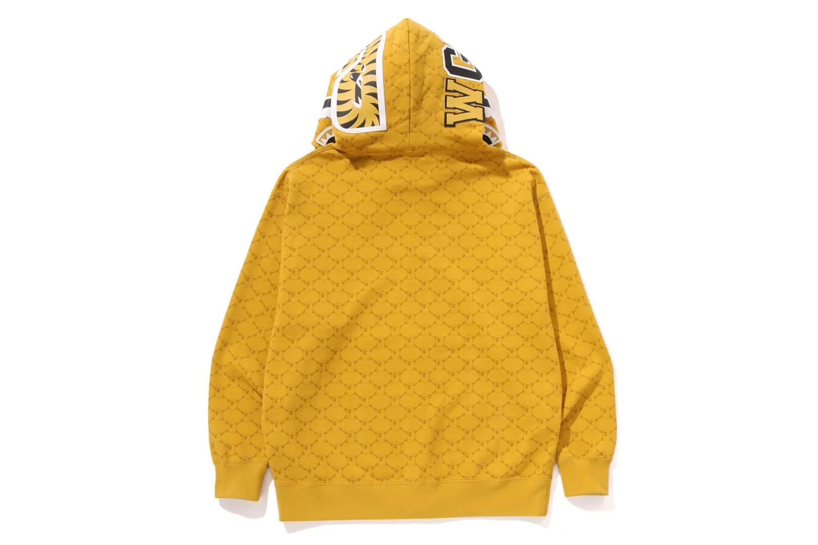 COLLEGE MONOGRAM RELAXED FIT SHARK FULL ZIP HOODIE sold by Bape product image thumbnail 3