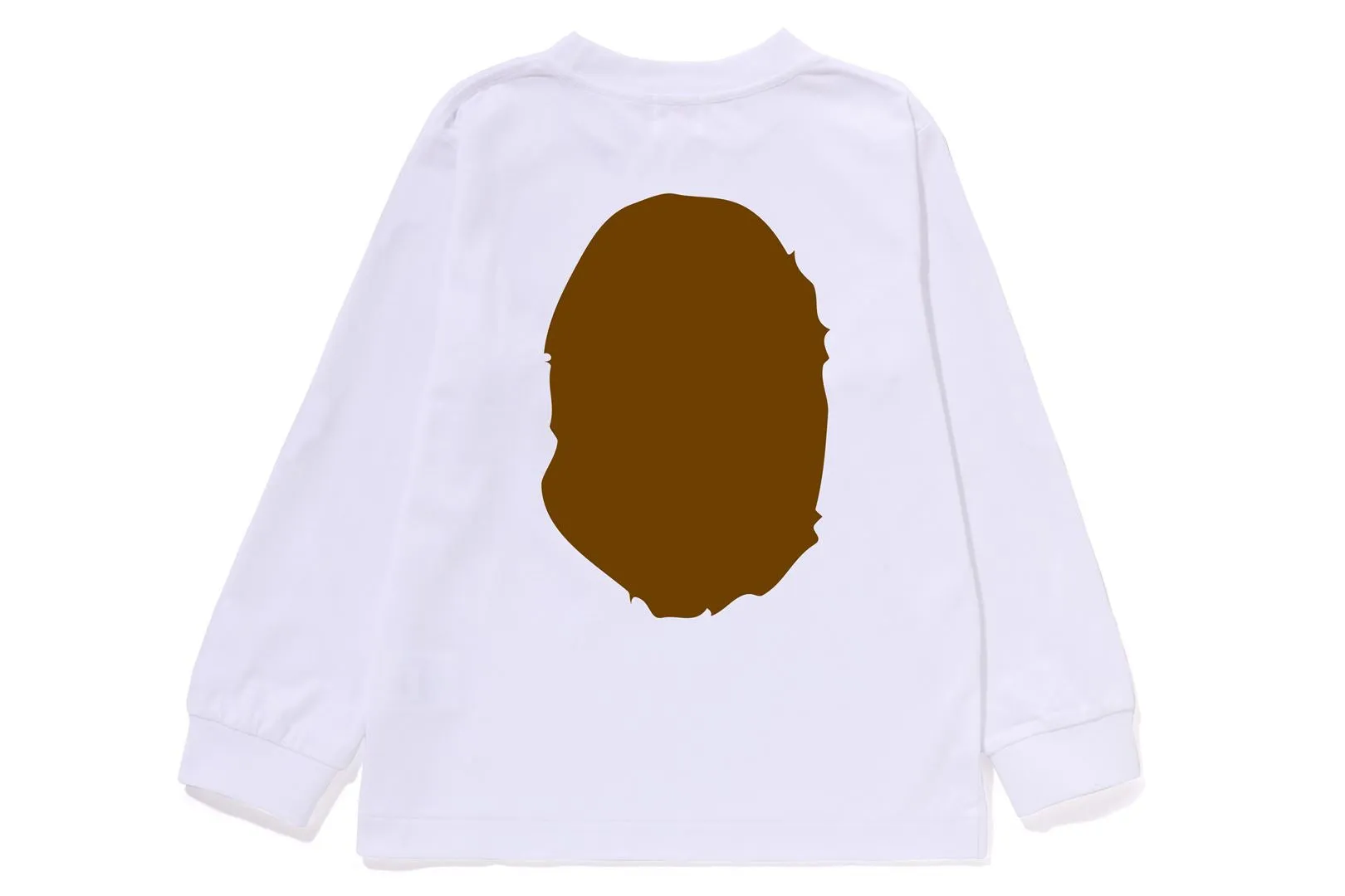 BIG APE HEAD LS TEE sold by Bape product image thumbnail 2
