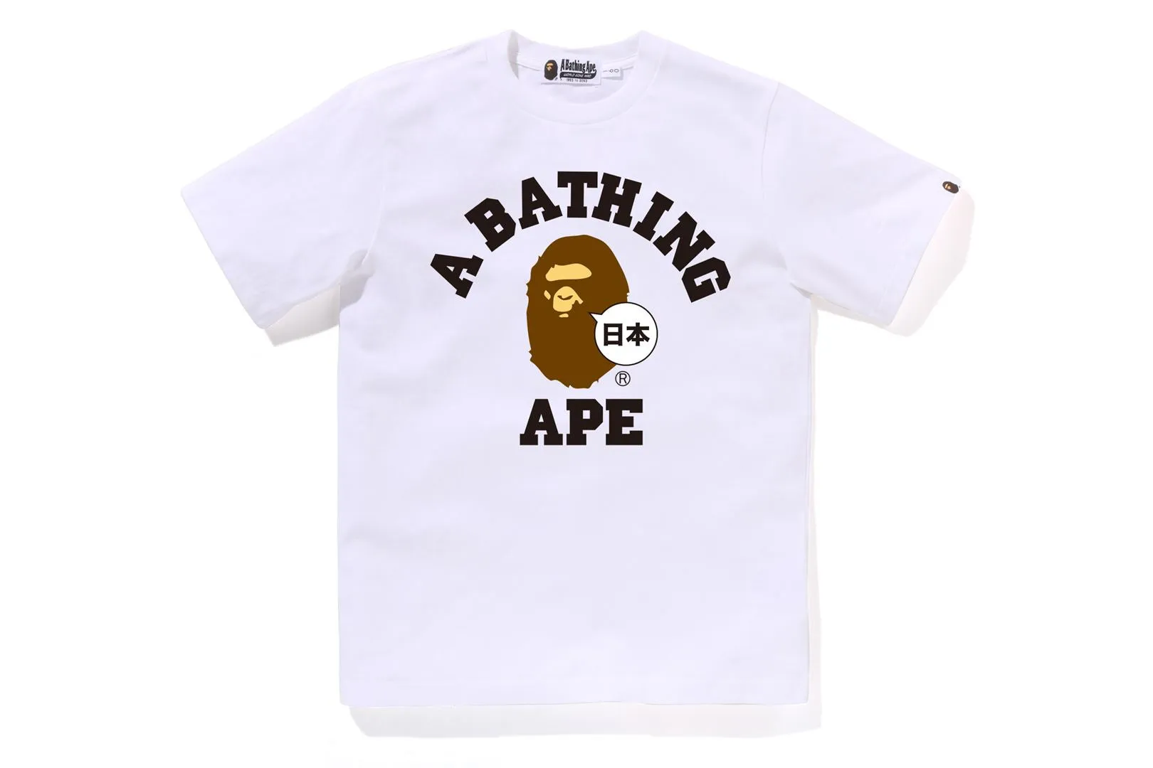 JAPAN COLLEGE TEE sold by Bape