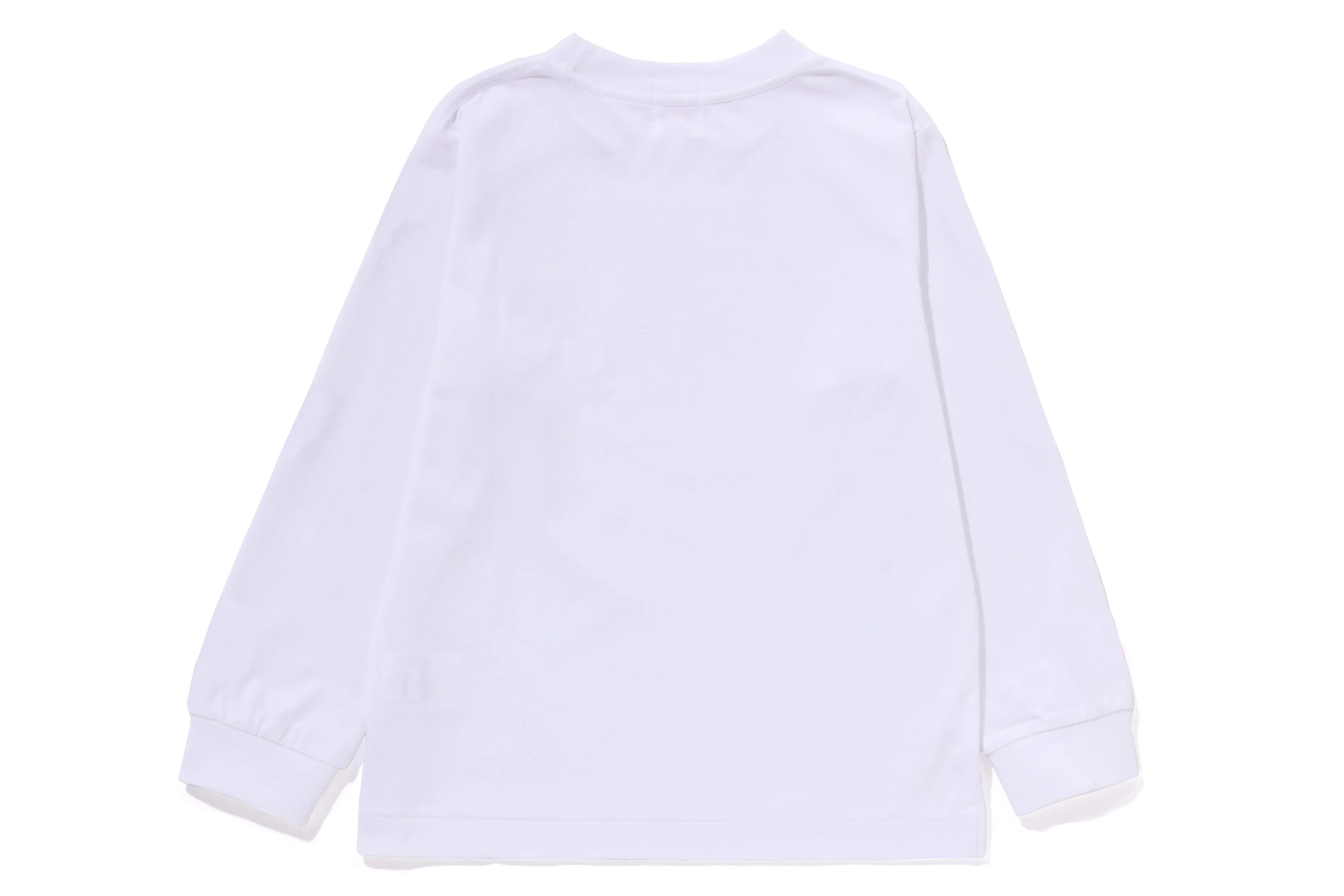 COLLEGE LS TEE sold by Bape product image thumbnail 2