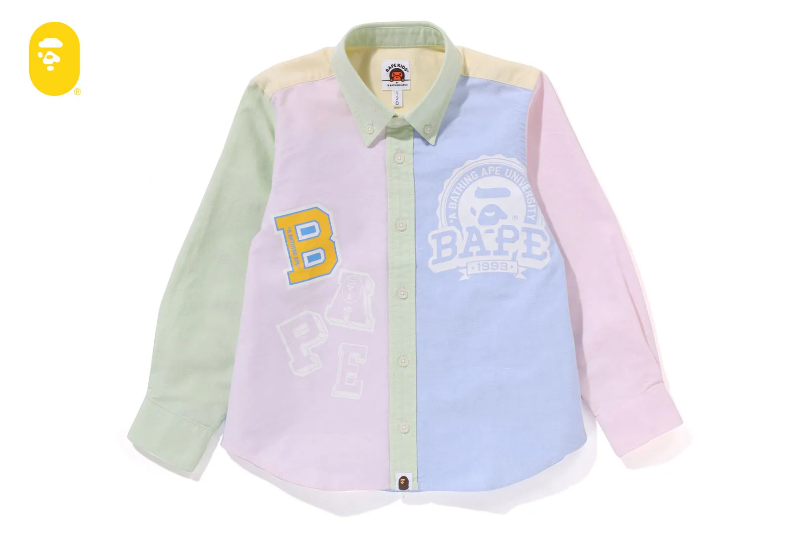 PATCH PRINT OXFORD BD SHIRT sold by Bape