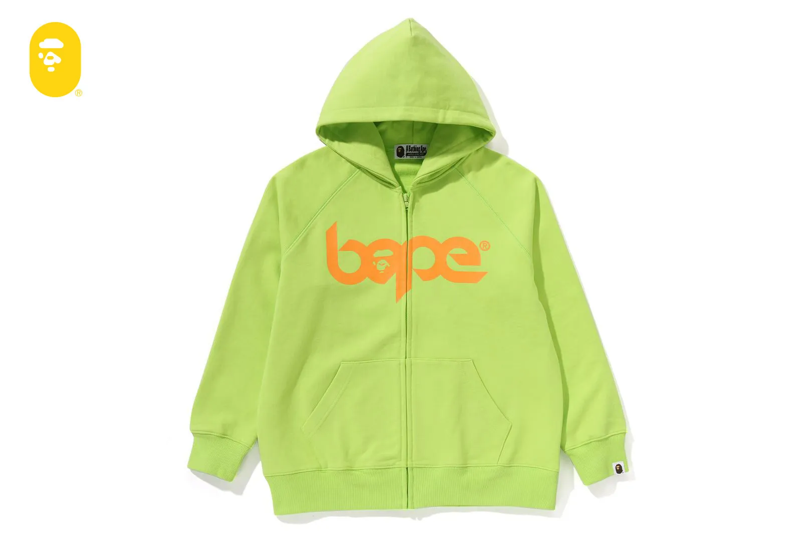 BAPE RELAXED FIT PIGMENT DYE ZIP HOODIE sold by Bape