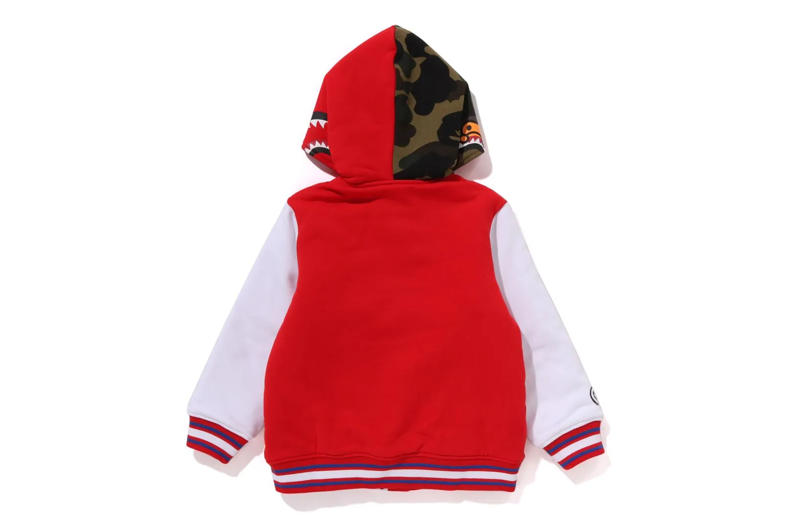 MILO SHARK HOODIE SWEAT VARSITY JACKET sold by Bape product image thumbnail 5