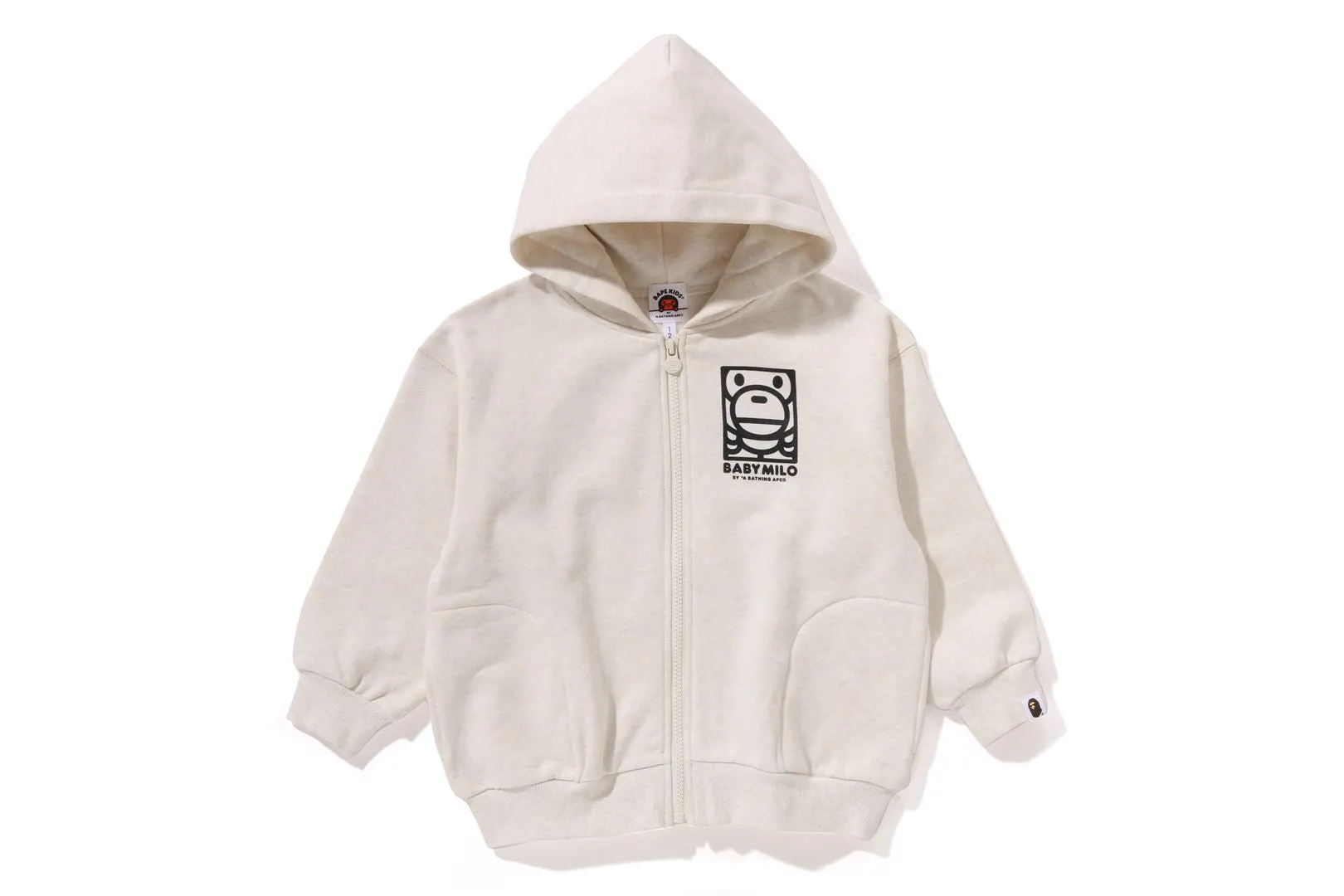 SQUARE MILO RELAXED FIT ZIP HOODIE sold by Bape product image thumbnail 4