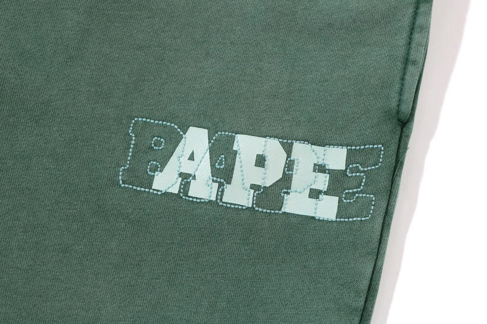 VINTAGE WASHED COLLEGE PATCH SWEATPANTS sold by Bape product image thumbnail 3