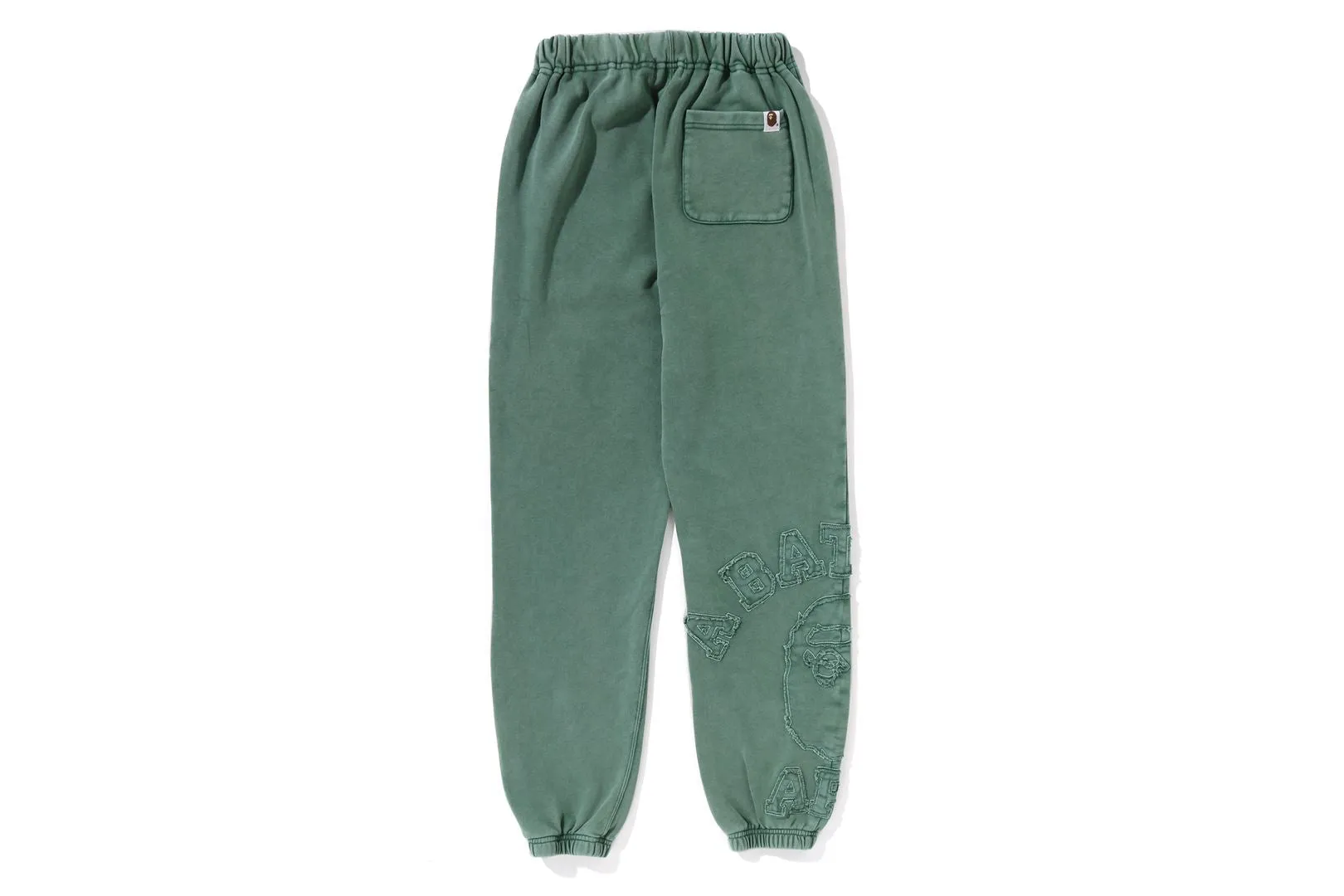 VINTAGE WASHED COLLEGE PATCH SWEATPANTS sold by Bape product image thumbnail 2