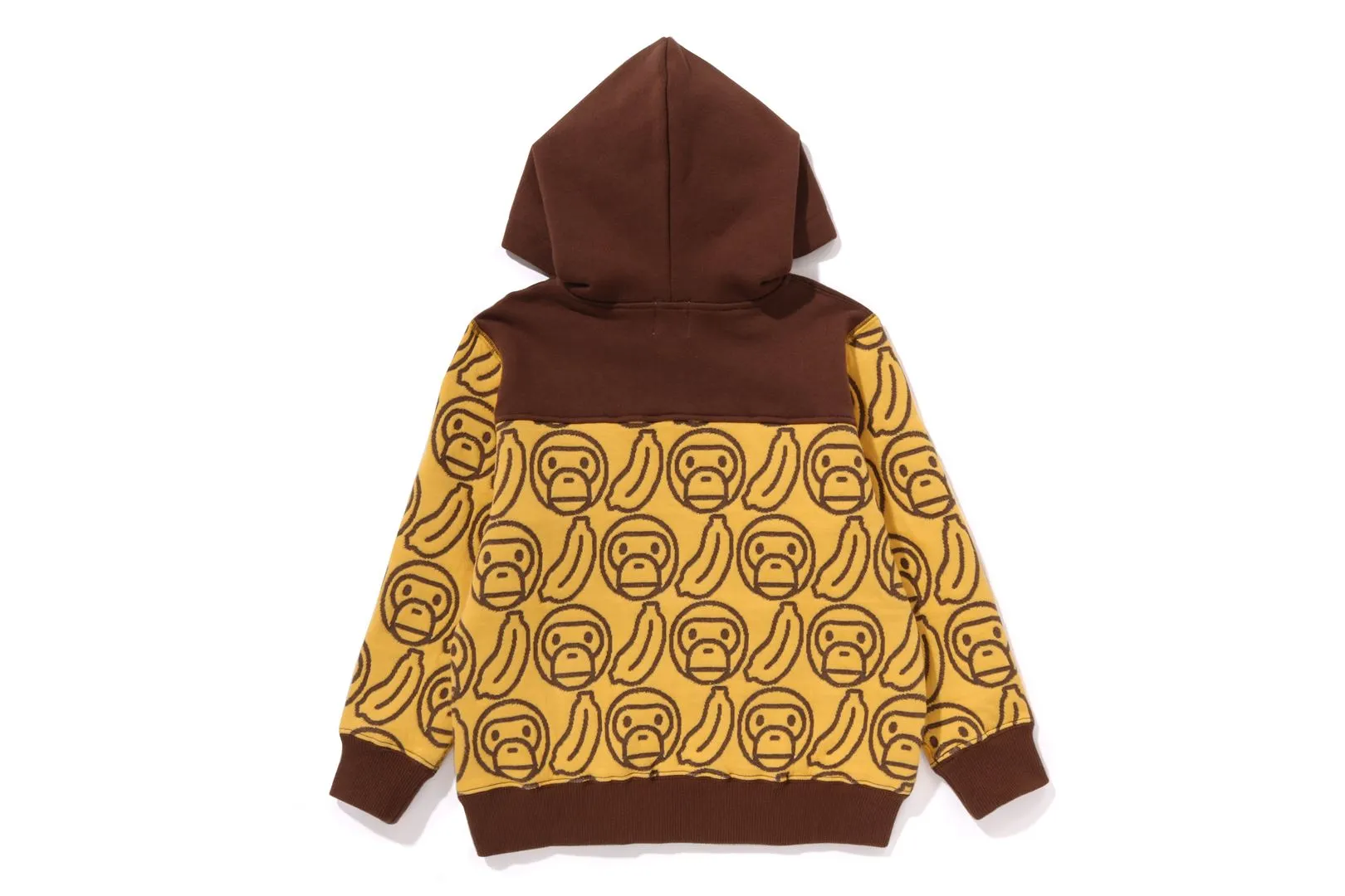 BANANA MILO KNIT JACQUARD ZIP HOODIE sold by Bape product image thumbnail 5