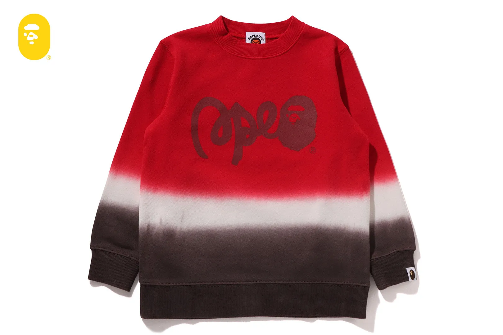 GRADATION BAPE CREWNECK SWEATSHIRT sold by Bape product image thumbnail 4