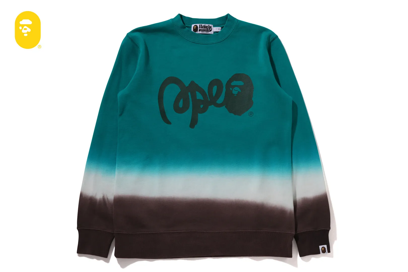 GRADATION BAPE CREWNECK SWEATSHIRT sold by Bape product image thumbnail 4