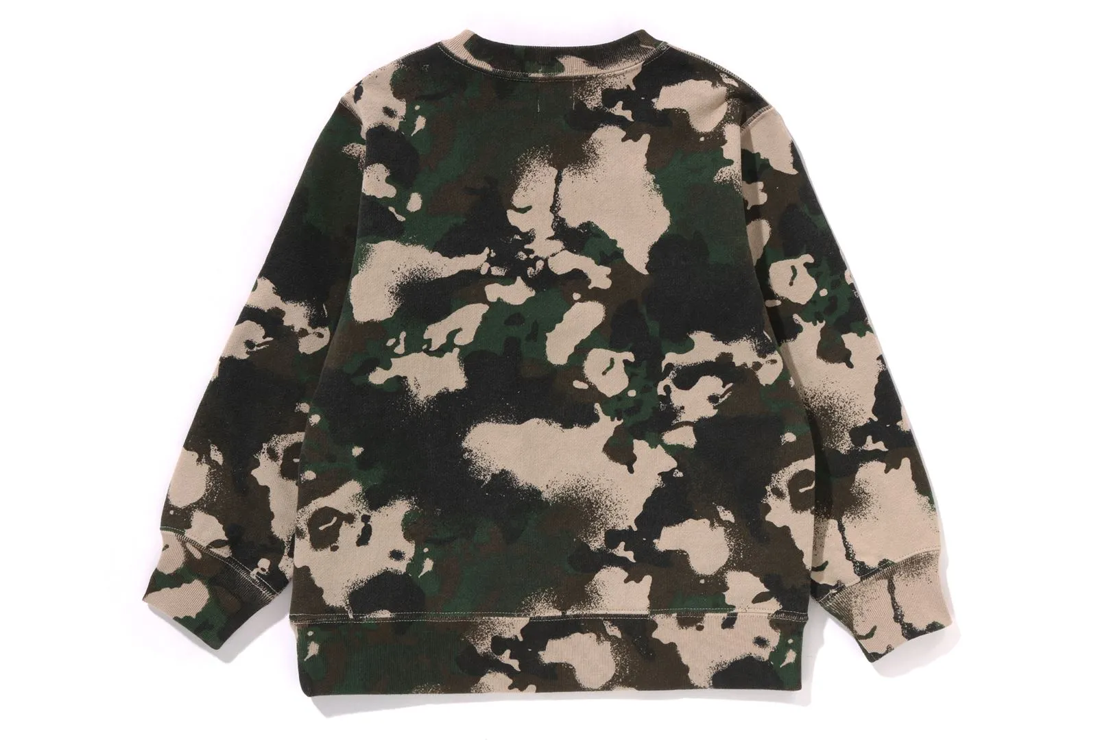 MAP CAMO BAPE CREWNECK SWEATSHIRT sold by Bape product image thumbnail 2