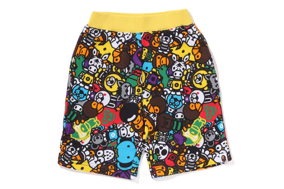 MILO ALL SAFARI SWEAT SHORTS sold by Bape