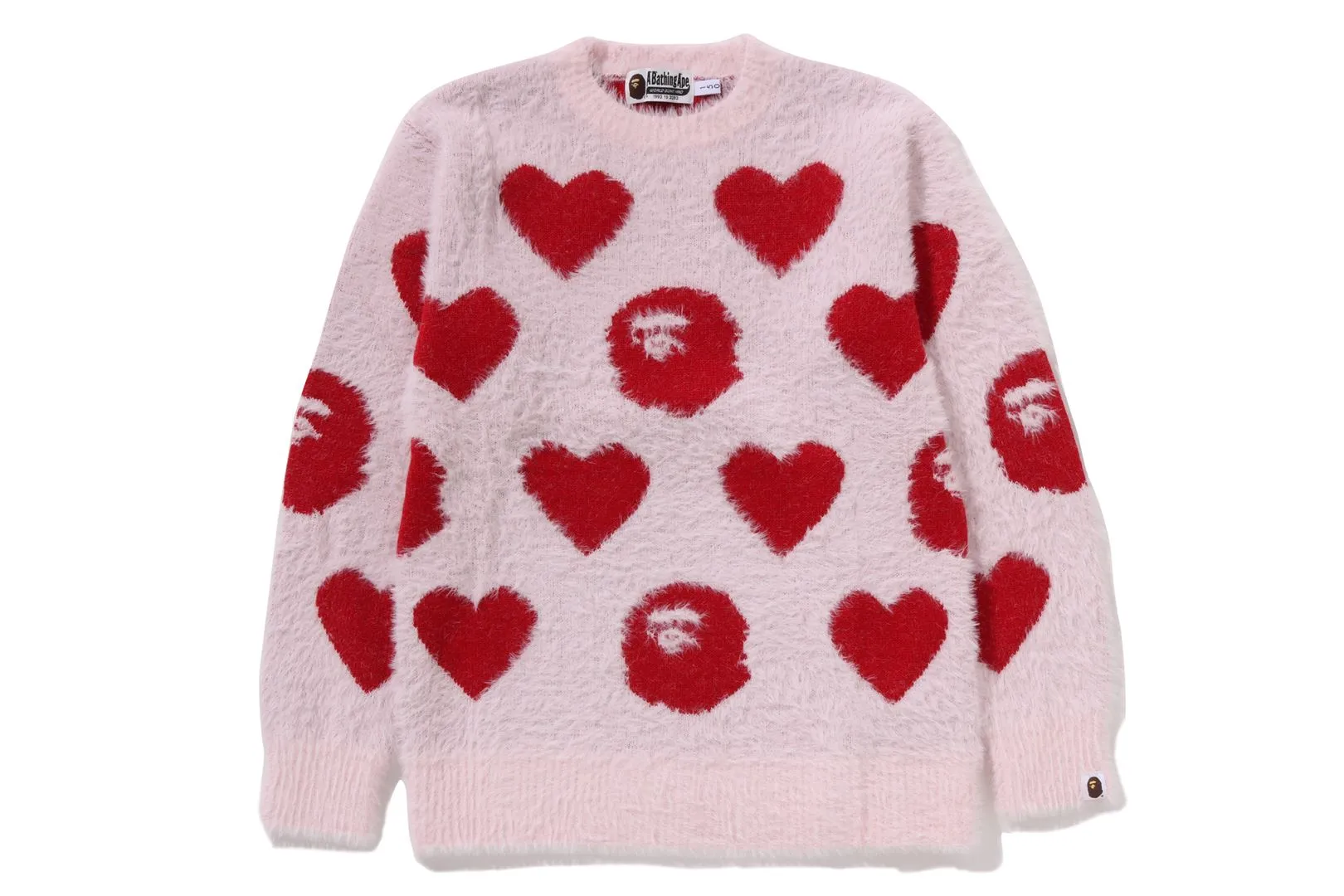 I LOVE BAPE MONOGRAM WOOL MIX SWEATER sold by Bape product image thumbnail 4