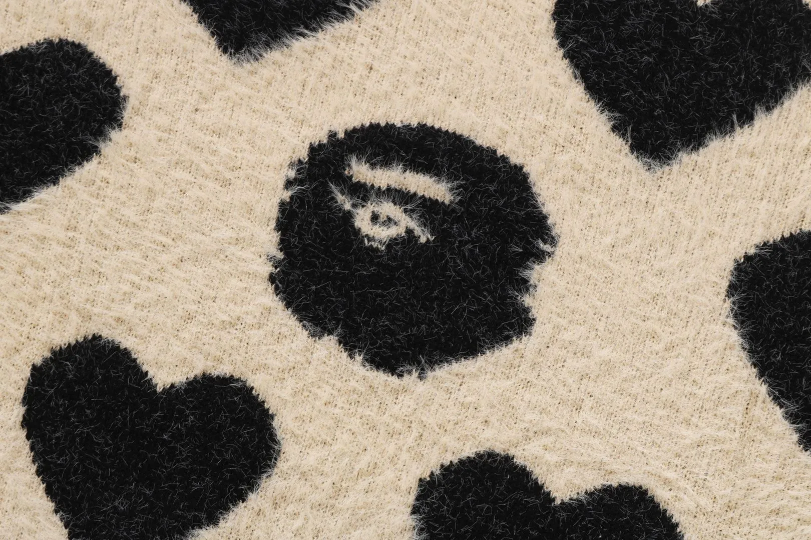 I LOVE BAPE MONOGRAM WOOL MIX SWEATER sold by Bape product image thumbnail 3