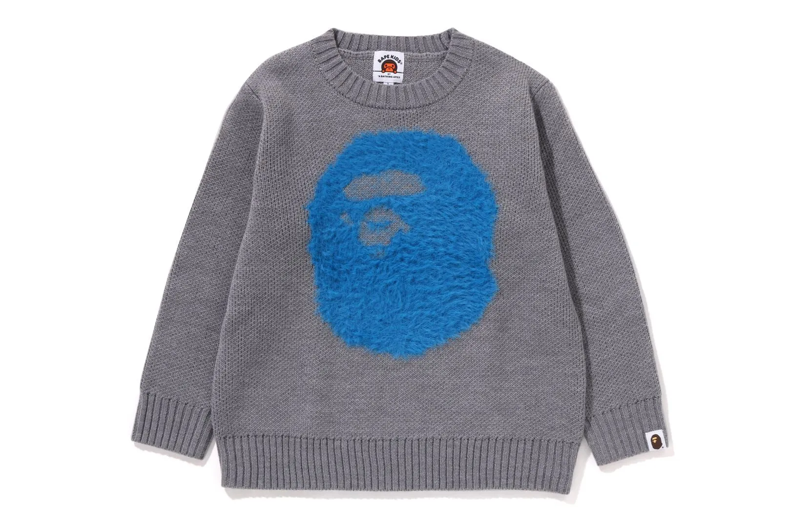 APE HEAD WOOL MIX KNIT SWEATER sold by Bape