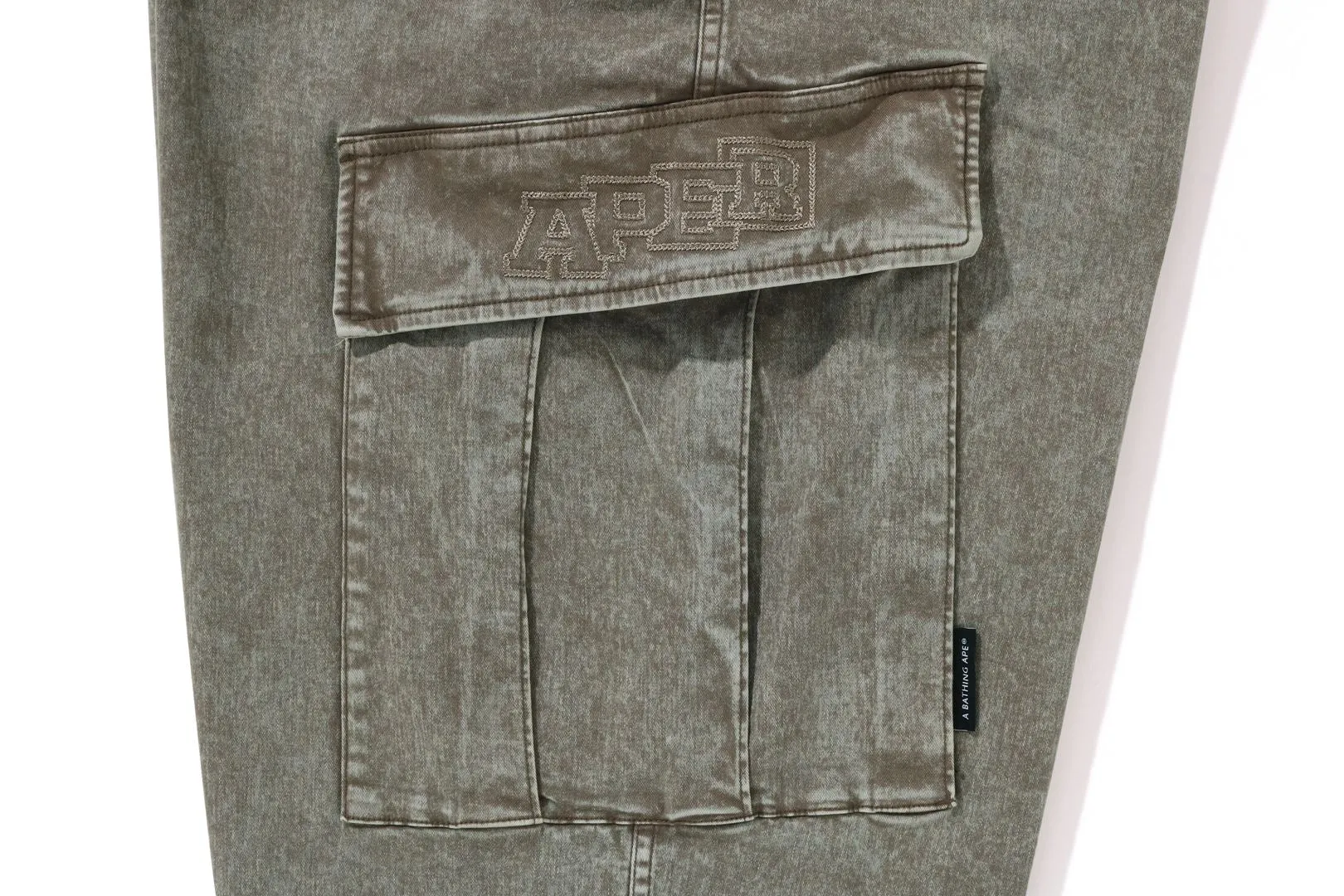 GARMENT DYE LOOSE FIT 6POCKET PANTS sold by Bape product image thumbnail 3