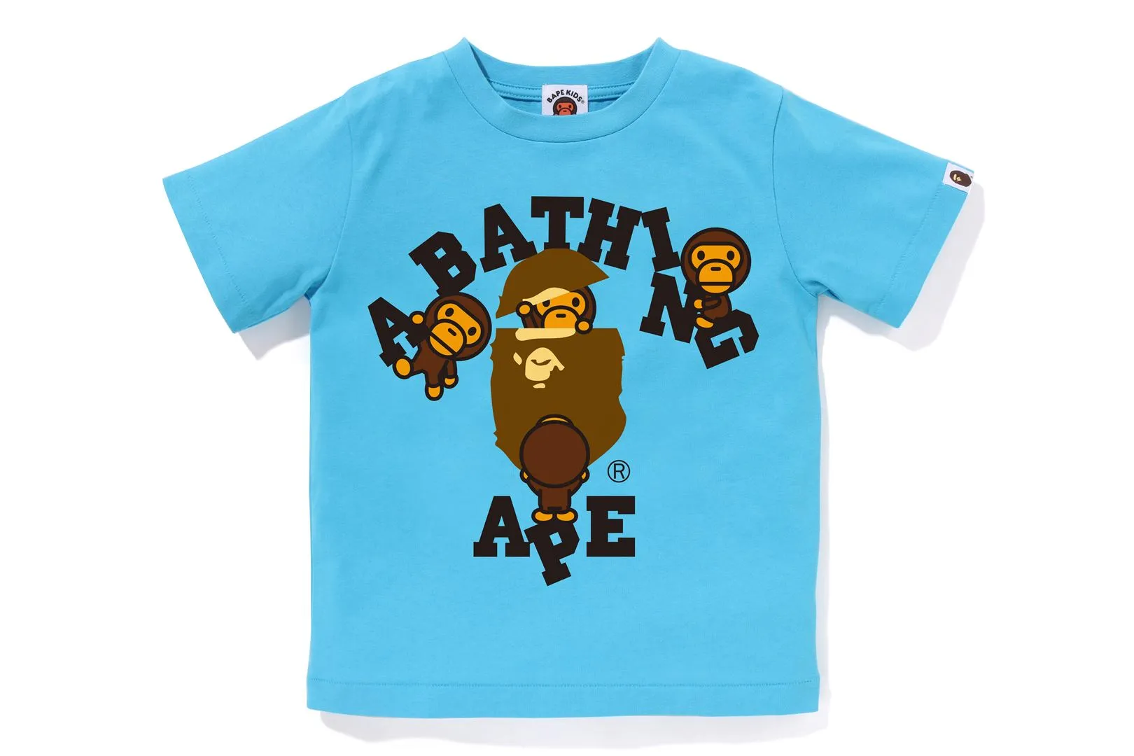 COLLEGE MILO TEE sold by Bape product image thumbnail 3