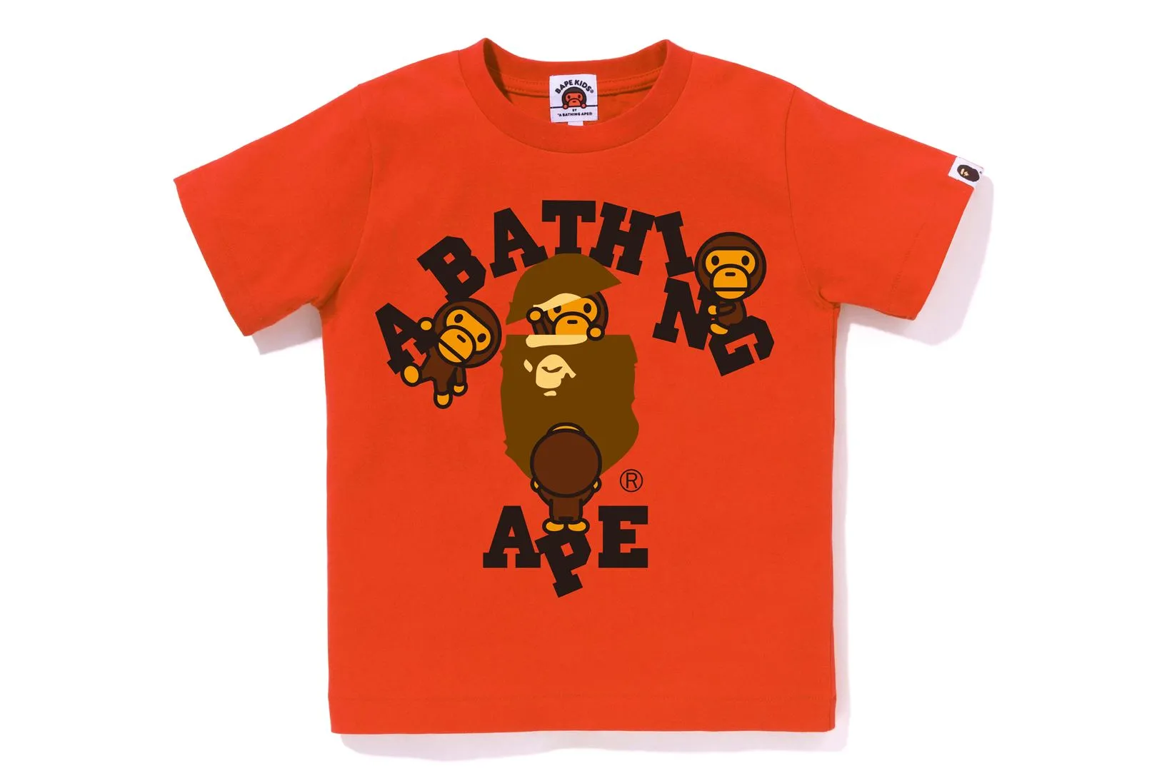 COLLEGE MILO TEE sold by Bape product image thumbnail 2