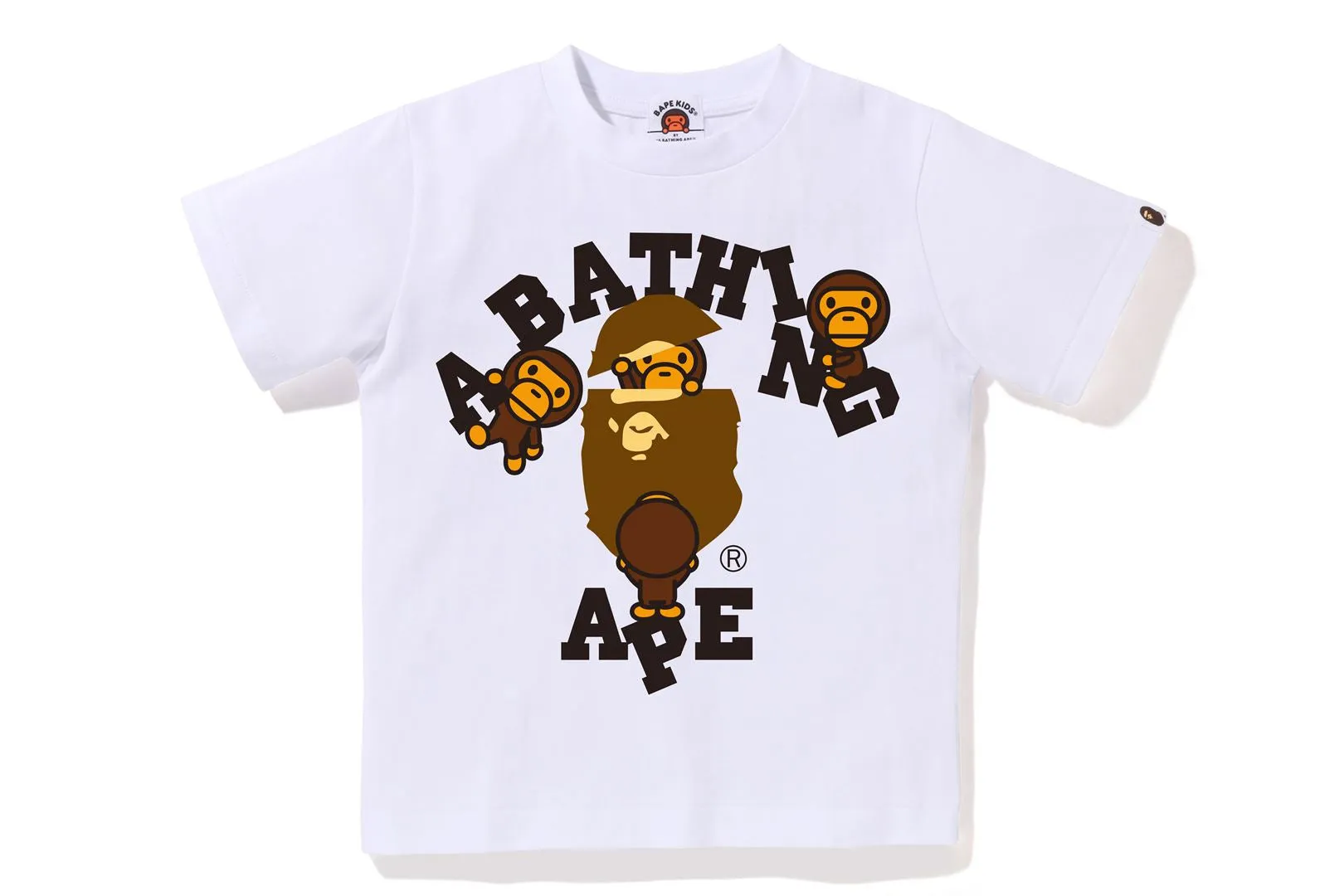 COLLEGE MILO TEE sold by Bape