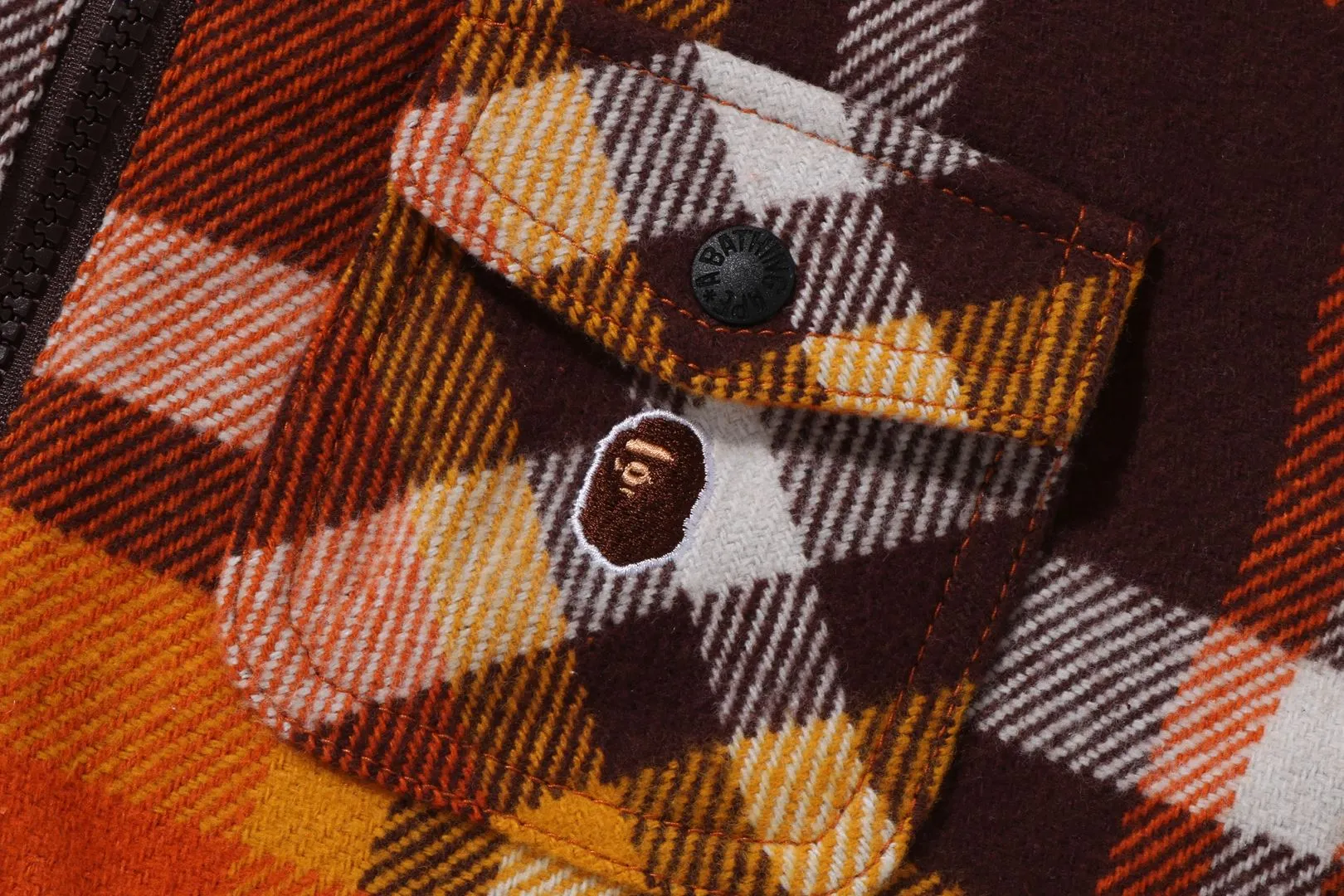 BAPE CHECK JACKET sold by Bape product image thumbnail 4