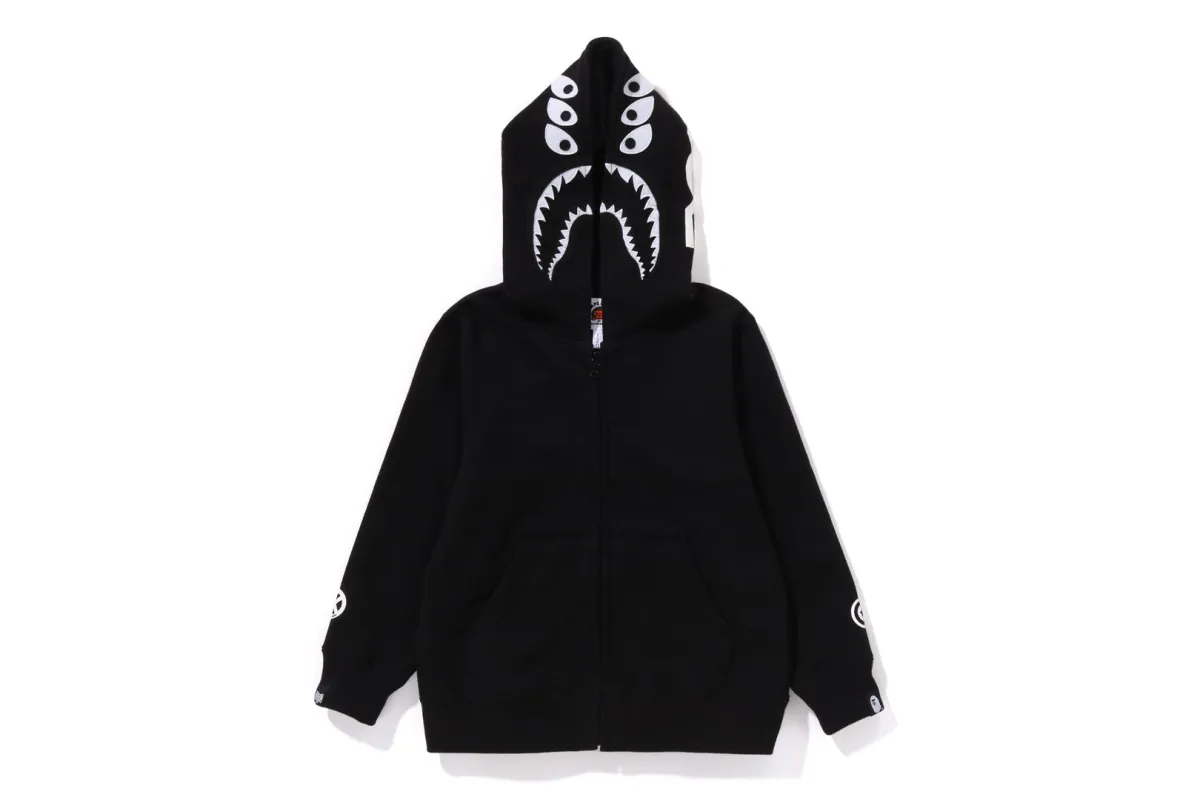 【 BAPE X BOUNTY HUNTER 】MAD SHARK FULL ZIP HOODIE sold by Bape