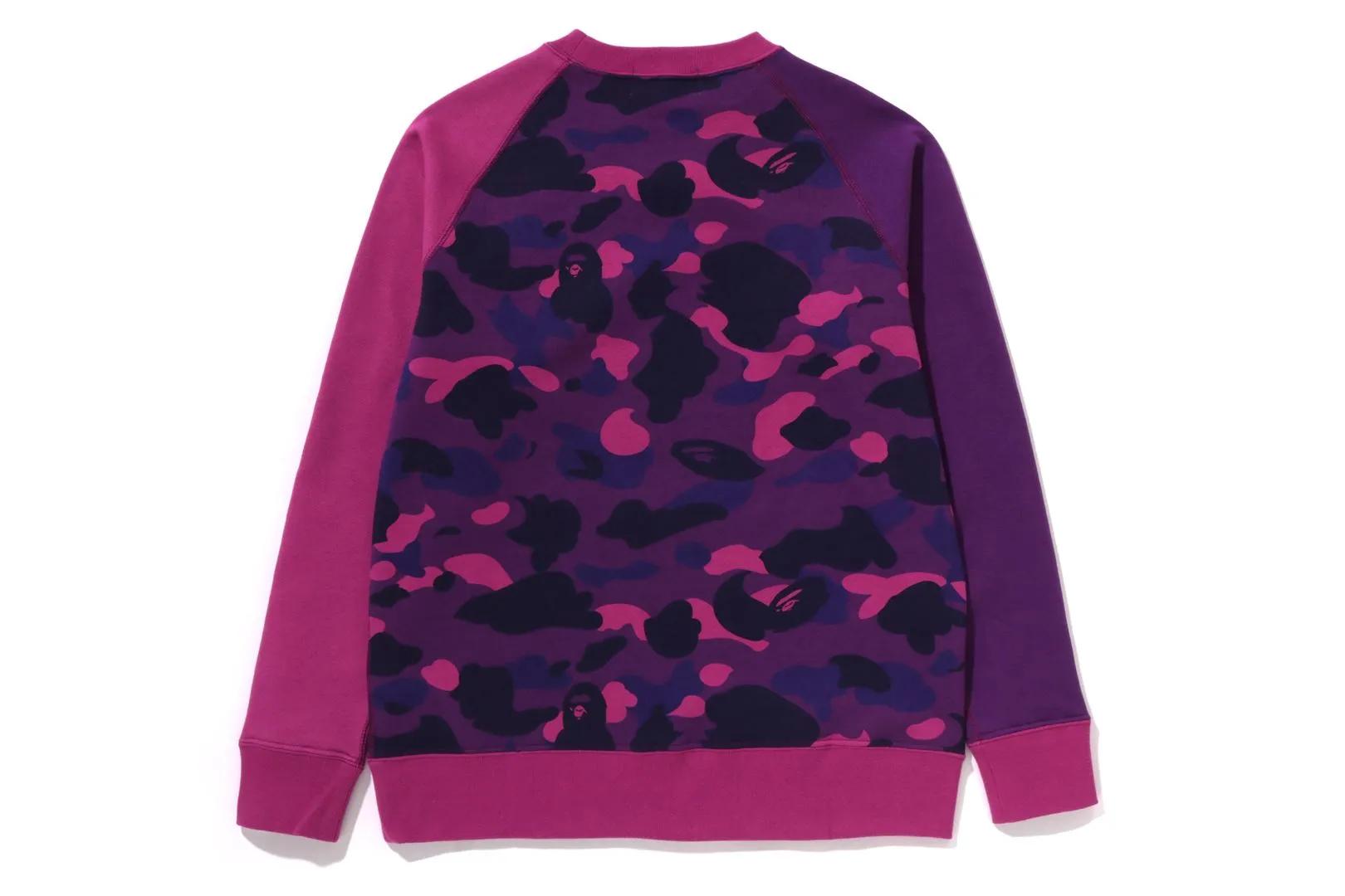 COLOR CAMO COLLEGE CREWNECK SWEATSHIRT sold by Bape product image thumbnail 5