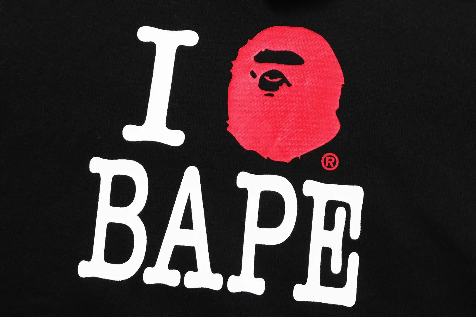 I LOVE BAPE PULLOVER HOODIE sold by Bape product image thumbnail 3