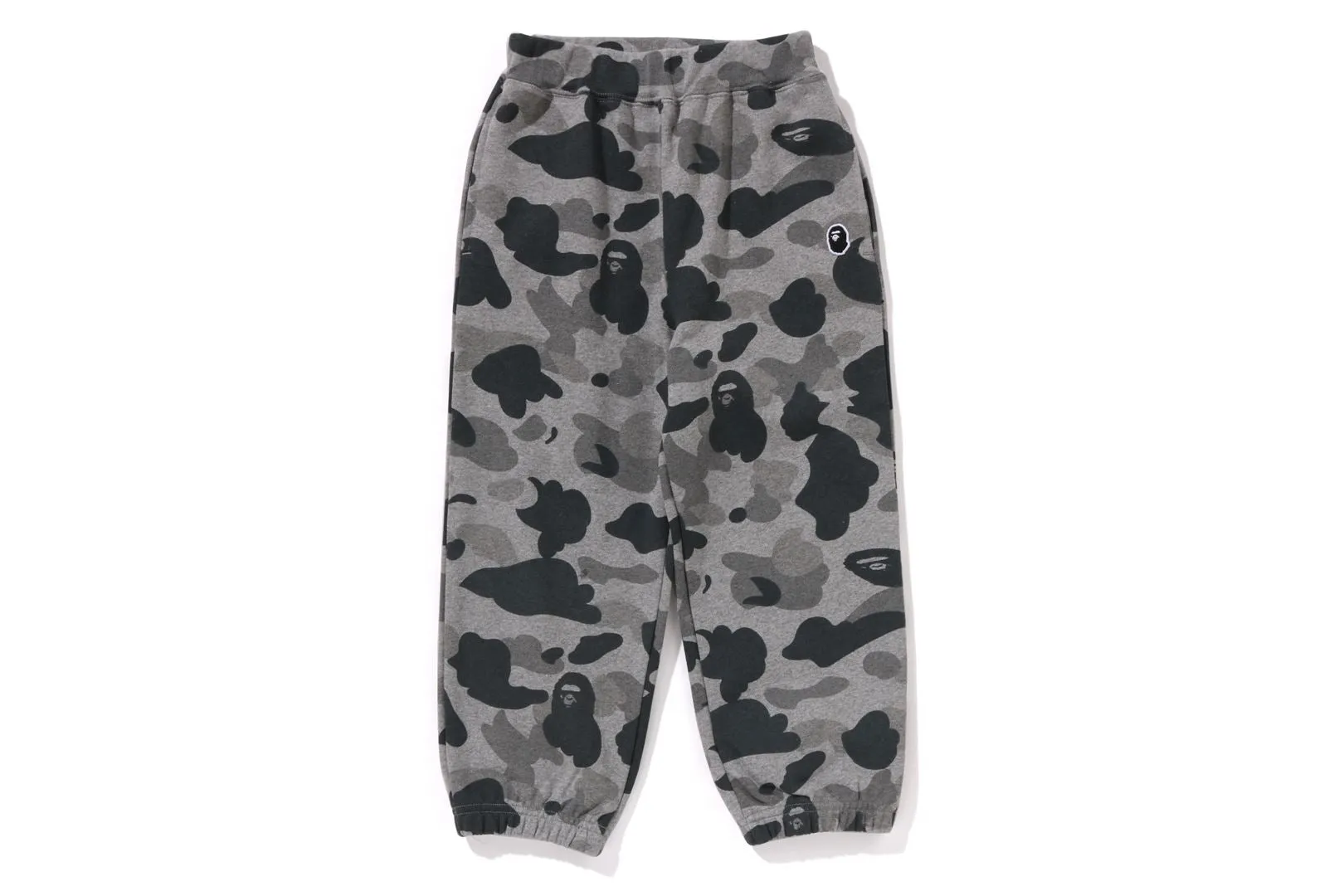 HEATHER GRAY CAMO SWEATPANTS sold by Bape