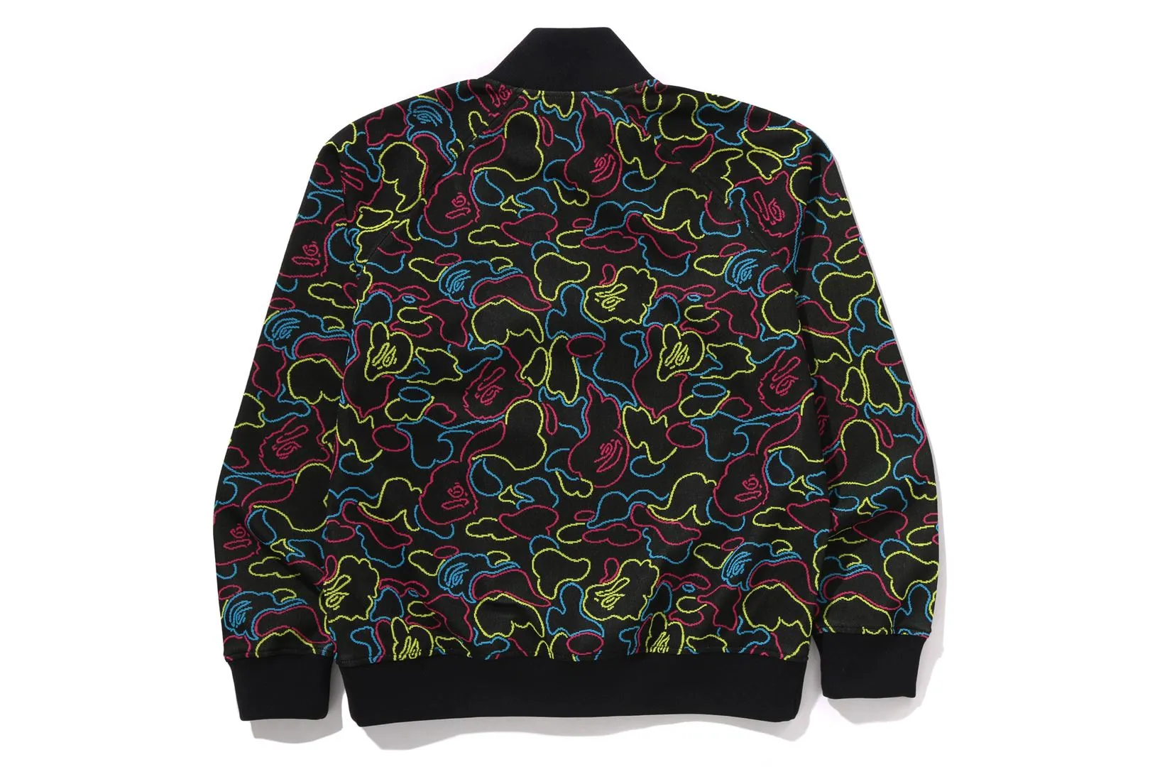 NEON CAMO JACQUARD TRACK JACKET sold by Bape product image thumbnail 2