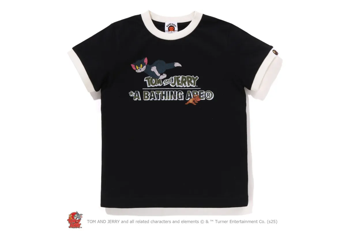 【 BAPE X TOM AND JERRY 85TH 】RINGER TEE sold by Bape