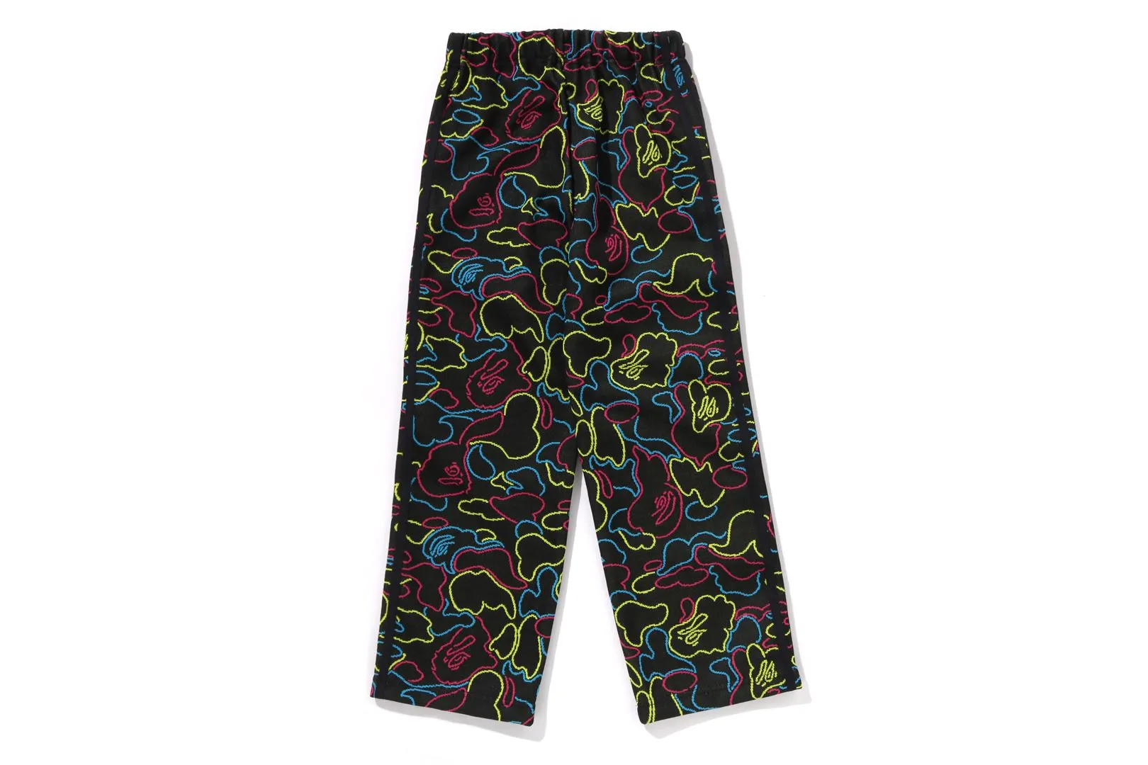 NEON CAMO JACQUARD TRACK PANTS sold by Bape product image thumbnail 2