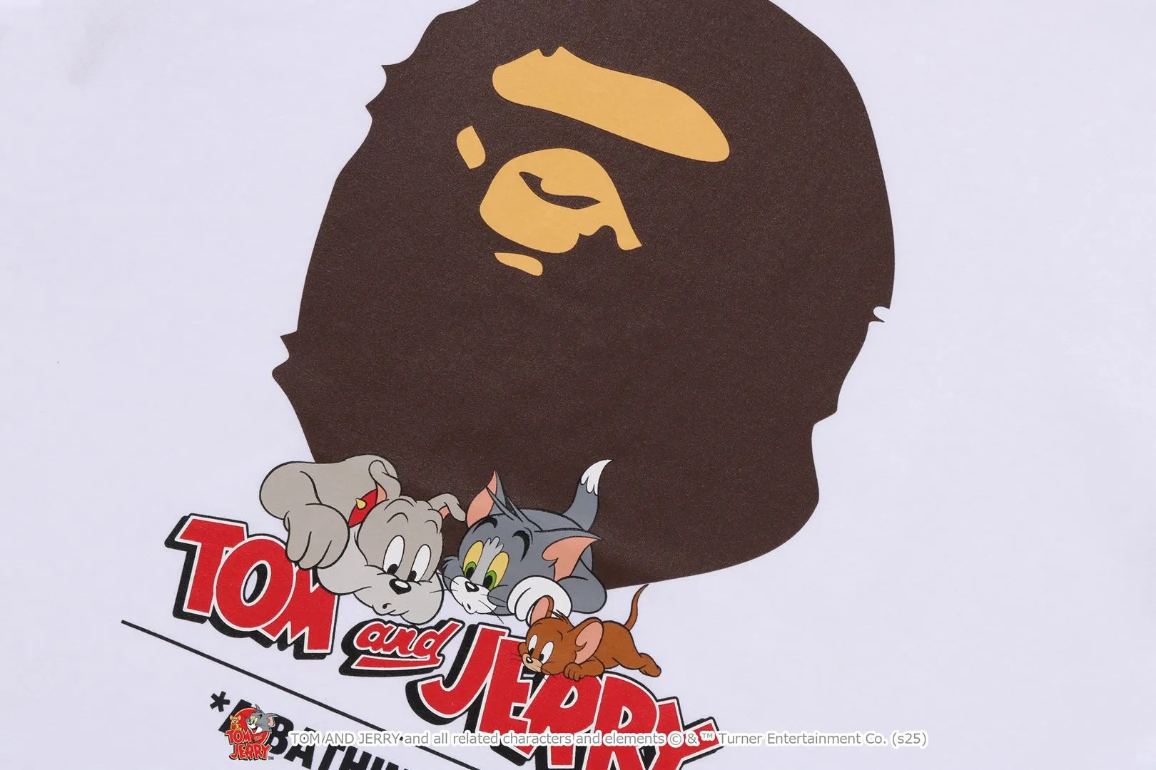 【 BAPE X TOM AND JERRY 85TH 】APE HEAD TEE #2 sold by Bape product image thumbnail 3