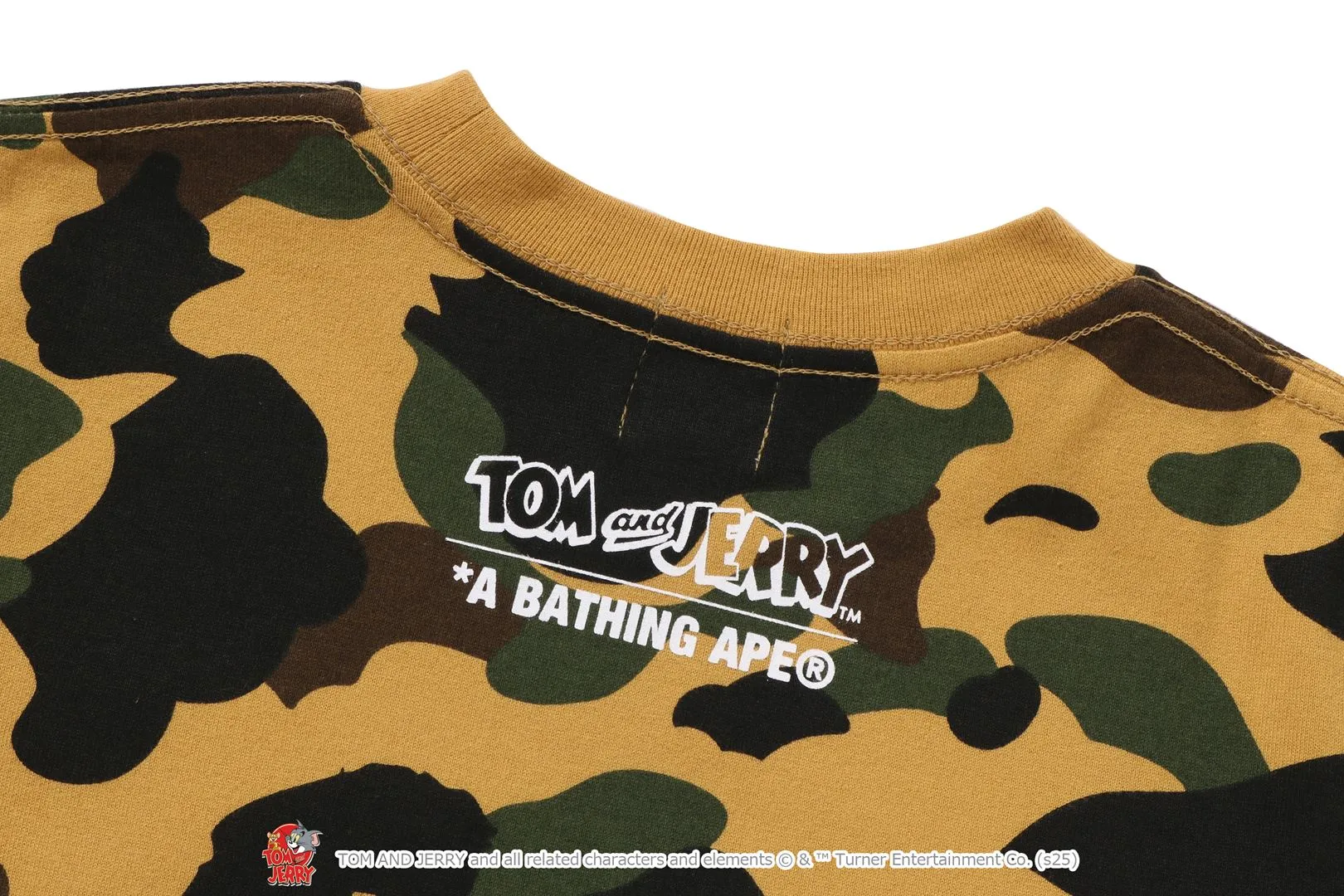 【 BAPE X TOM AND JERRY 85TH 】1ST CAMO TEE sold by Bape product image thumbnail 4