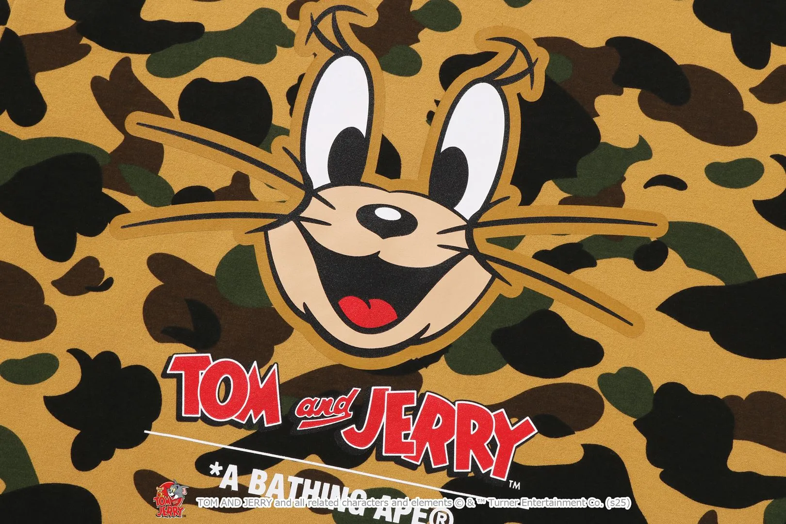 【 BAPE X TOM AND JERRY 85TH 】1ST CAMO TEE sold by Bape product image thumbnail 3