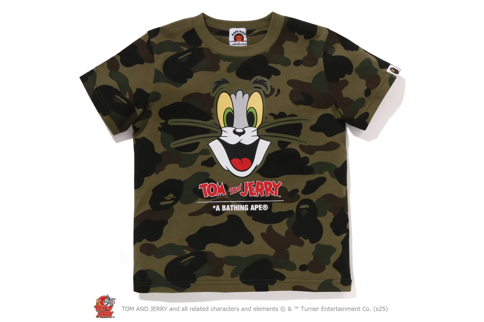 【 BAPE X TOM AND JERRY 85TH 】1ST CAMO TEE sold by Bape product image thumbnail 5
