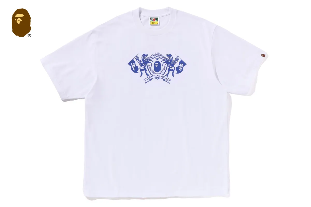 COLLEGE LOGO RELAXED FIT TEE sold by Bape