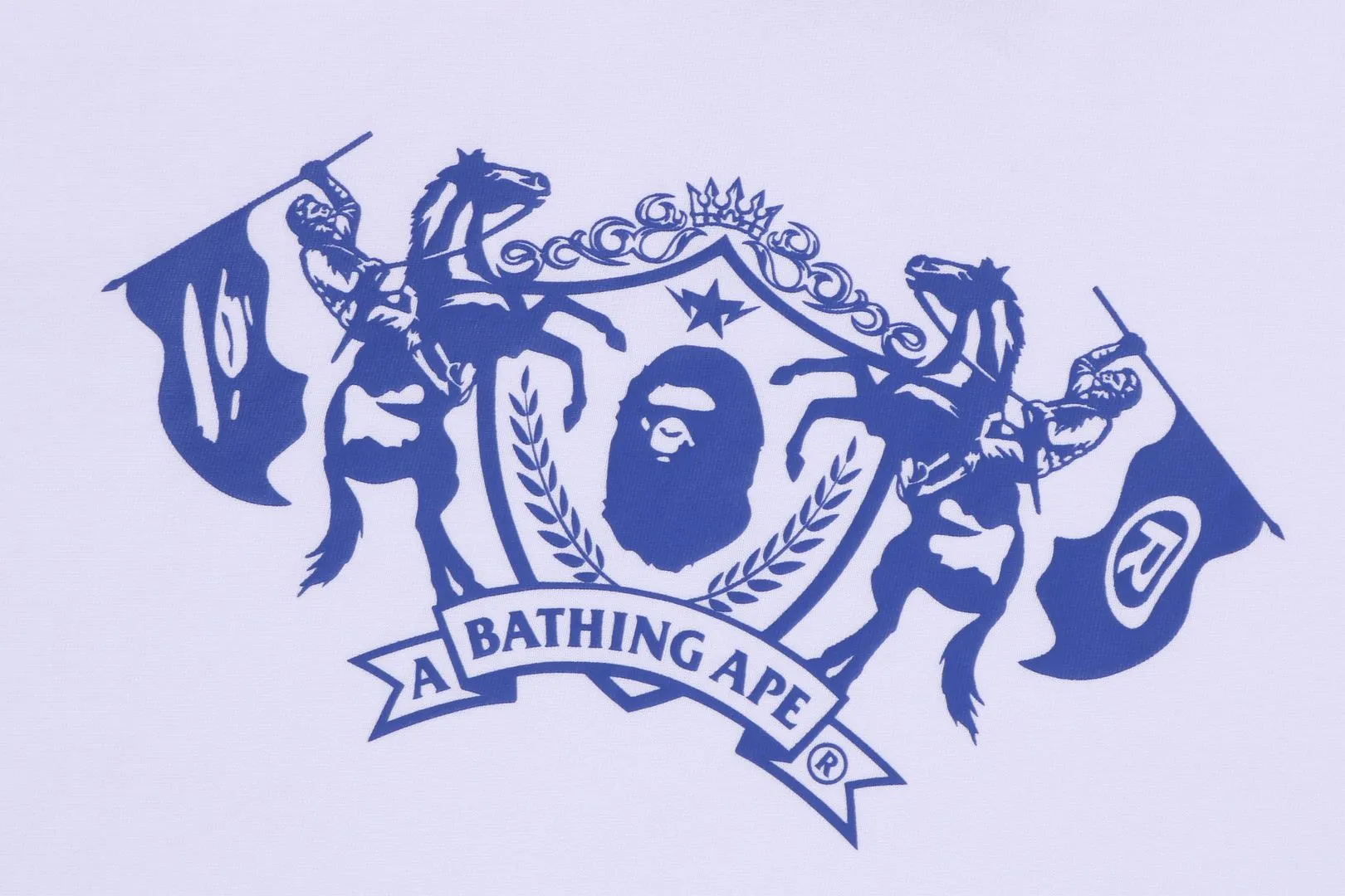 COLLEGE LOGO RELAXED FIT TEE sold by Bape product image thumbnail 3