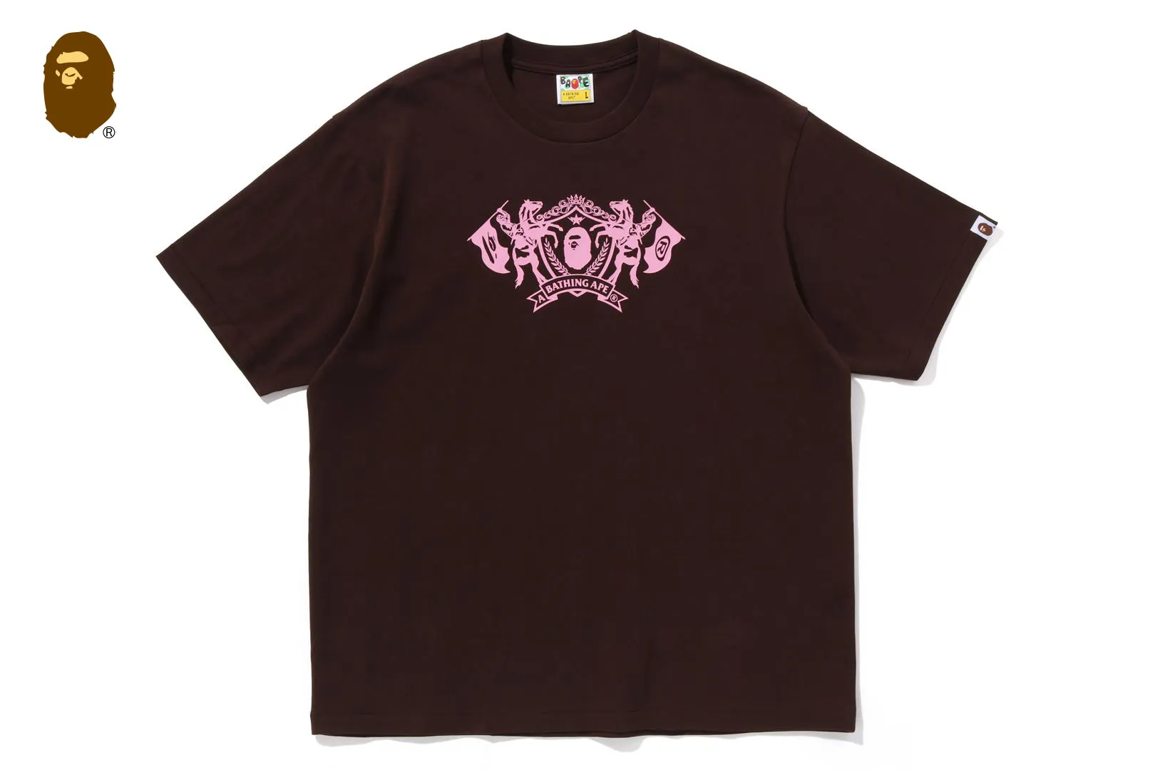 COLLEGE LOGO RELAXED FIT TEE sold by Bape product image thumbnail 4