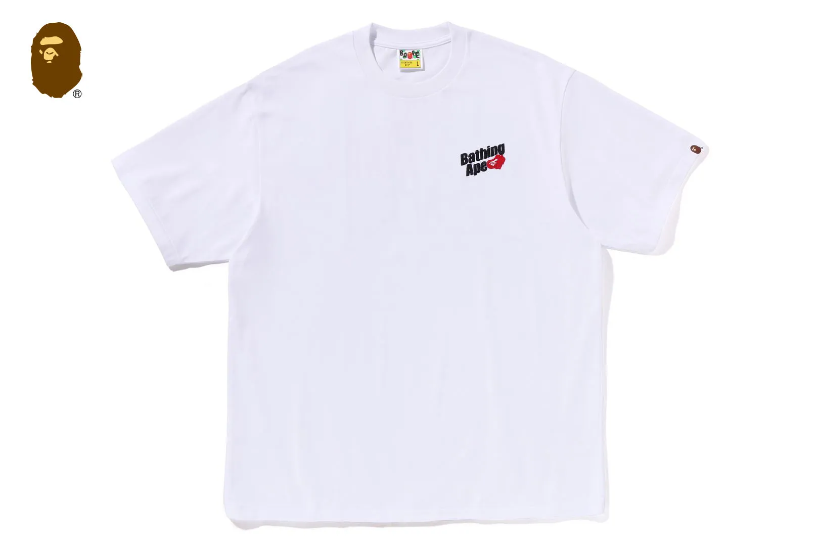 BATHING APE LOGO RELAXED FIT TEE sold by Bape