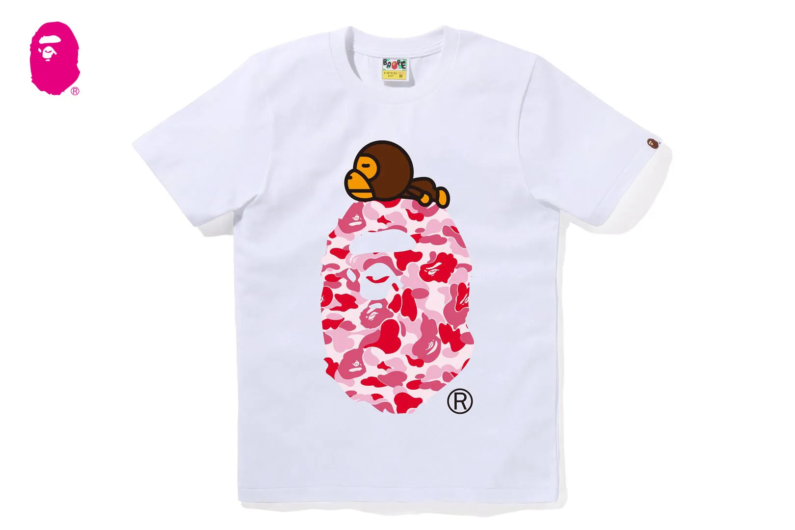 ABC CAMO MILO ON BIG APE TEE sold by Bape product image thumbnail 3