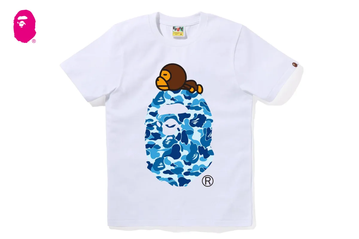 ABC CAMO MILO ON BIG APE TEE sold by Bape