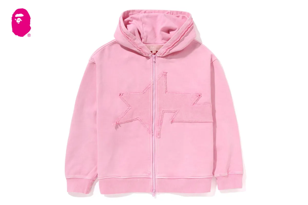 BAPY WASHED ZIP UP sold by Bape