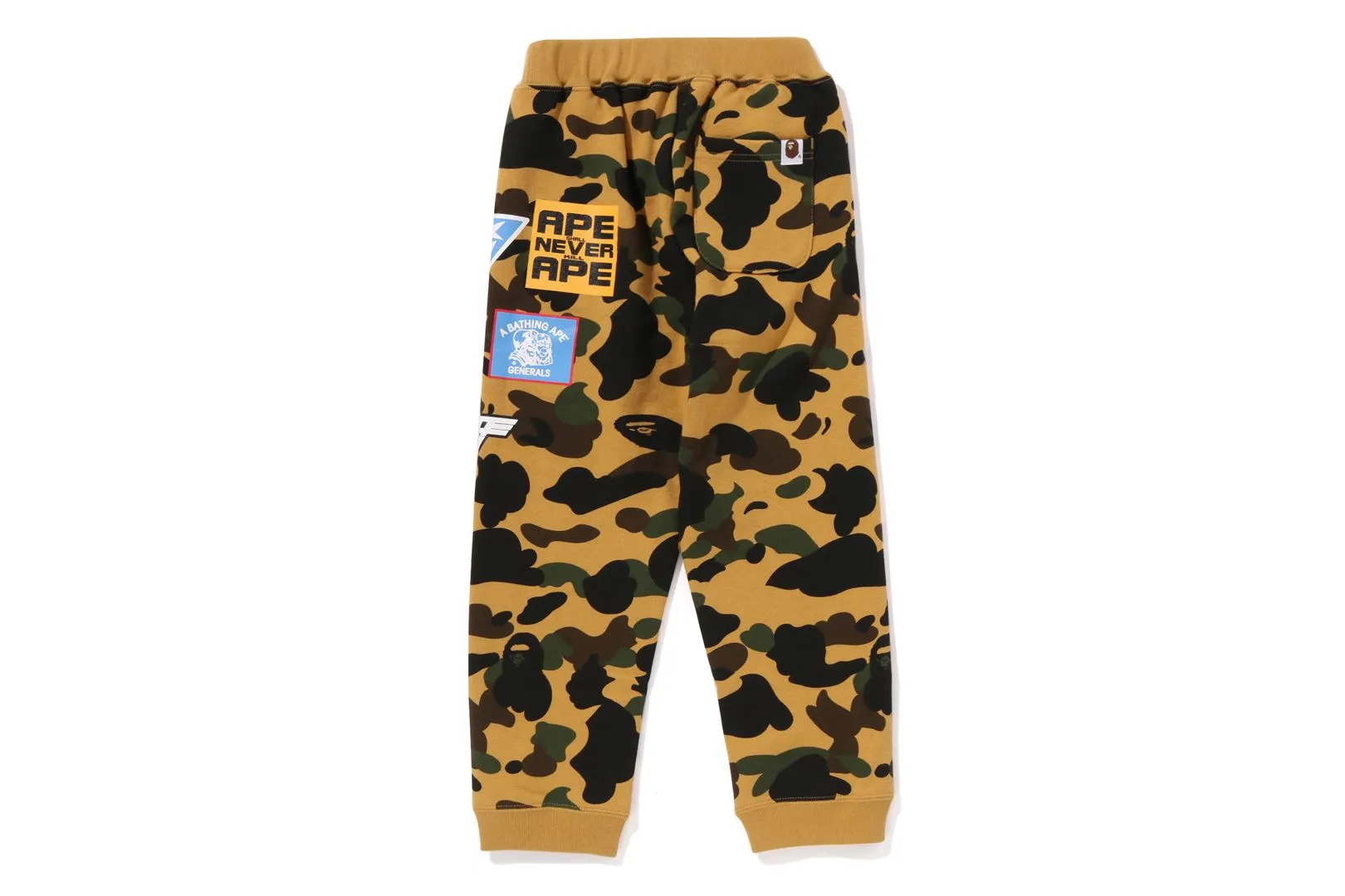 1ST CAMO PATCH PRINT SWEAT PANTS sold by Bape product image thumbnail 5