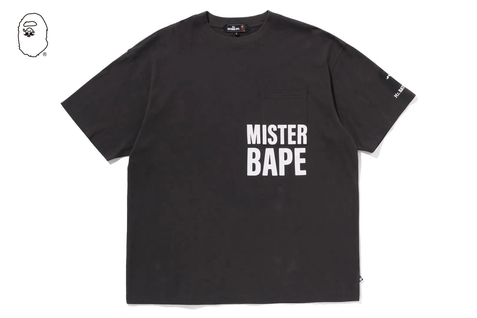 PRINT POCKET TEE sold by Bape