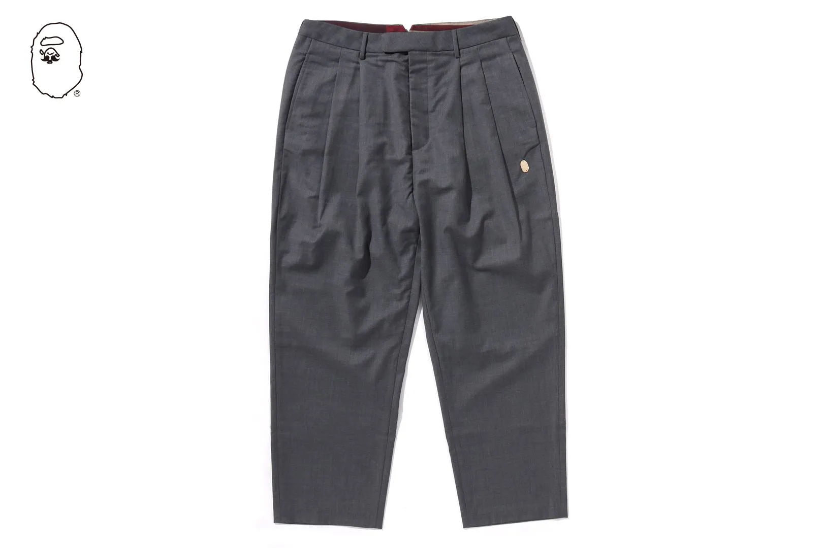 PANT WITH PLEATS sold by Bape