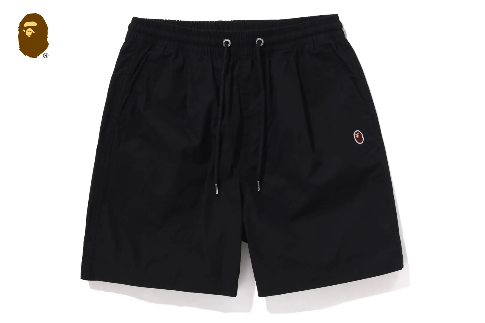 ONE POINT CTN TWILL RELAXED FIT SHORTS sold by Bape