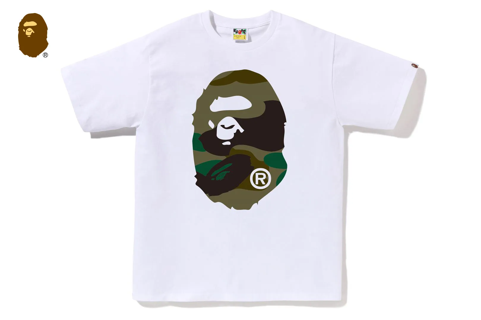 GIANT 1ST CAMO BIG APE HEAD TEE sold by Bape product image thumbnail 3