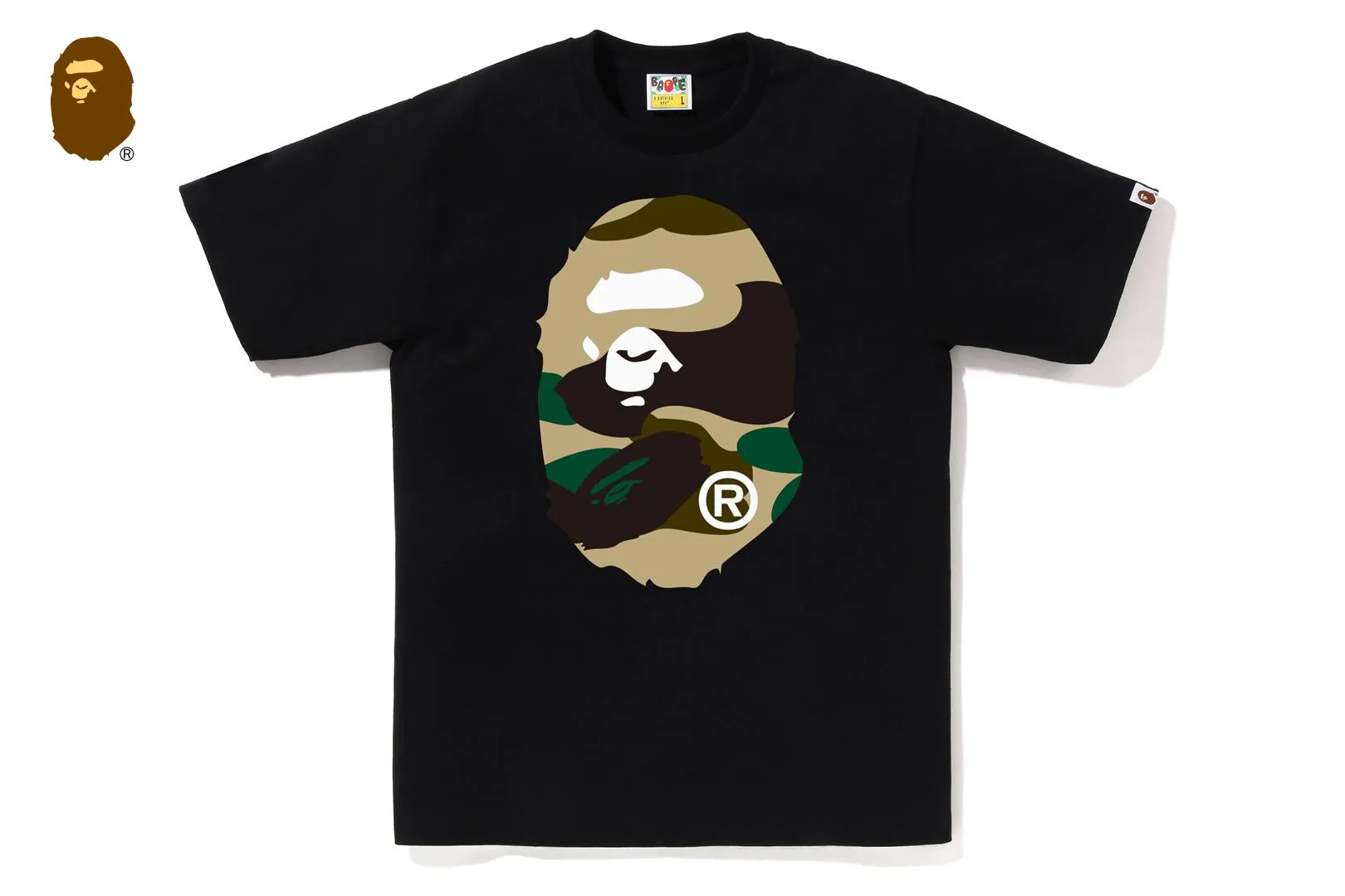 GIANT 1ST CAMO BIG APE HEAD TEE sold by Bape product image thumbnail 5