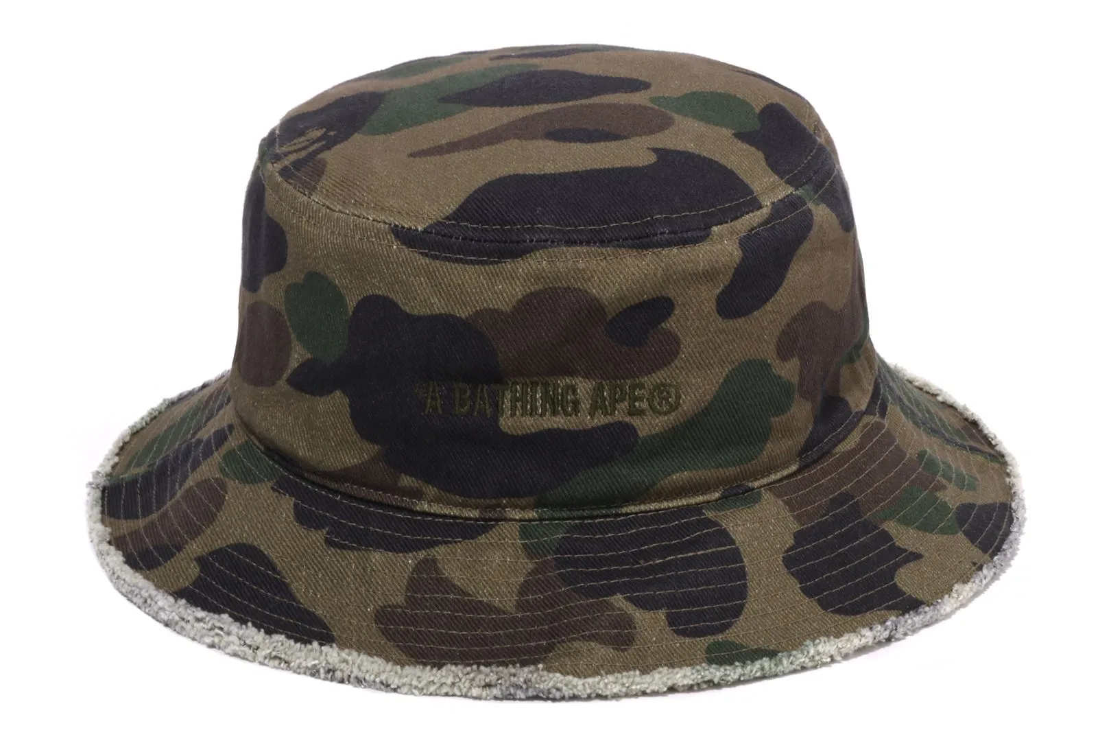 1ST CAMO BUCKLE HAT sold by Bape